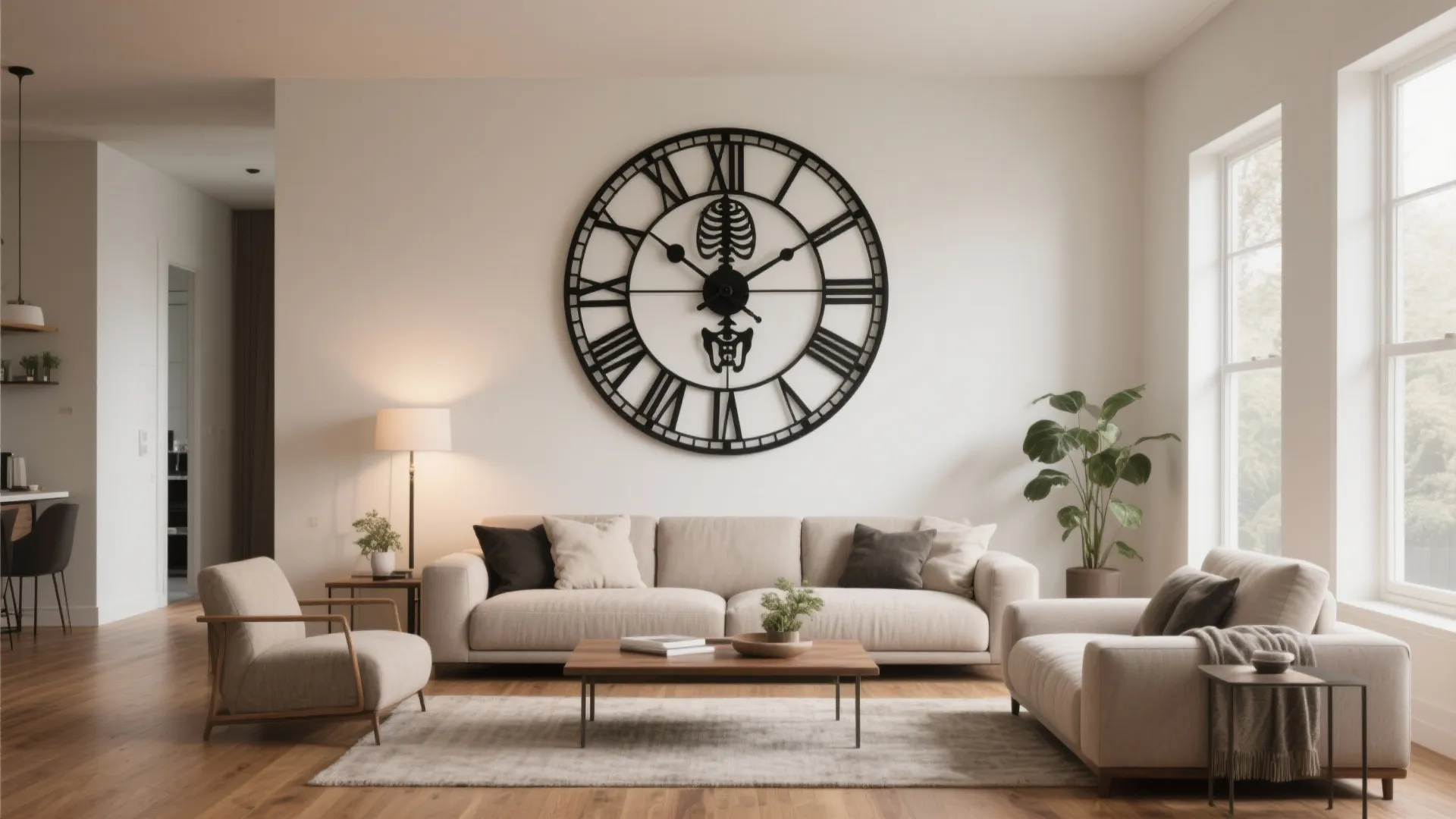 Big Clock for Living Room: Make a Statement with Oversized Wall Decor