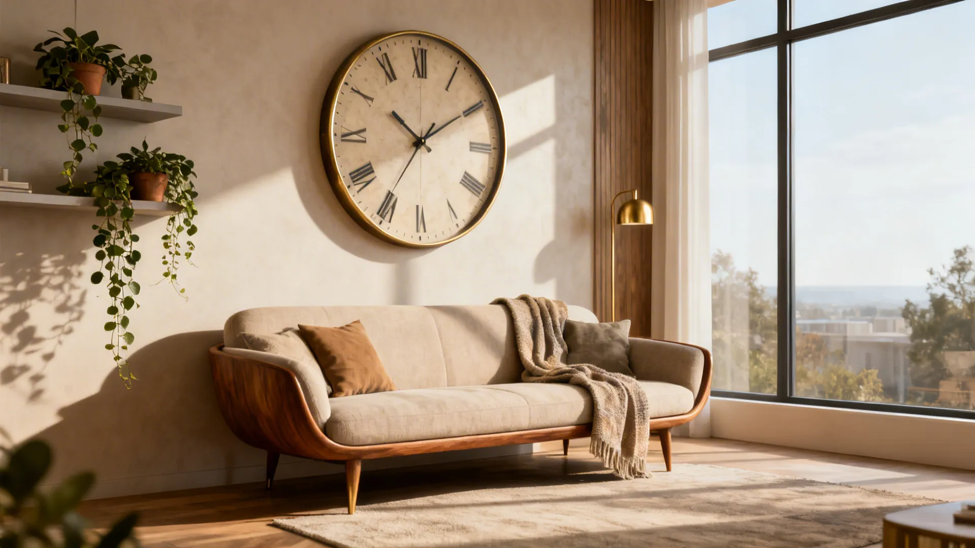 Big Wall Clocks: 5 Living Room Ideas: How I use oversized clocks to lift small living spaces with practical tips and real project stories