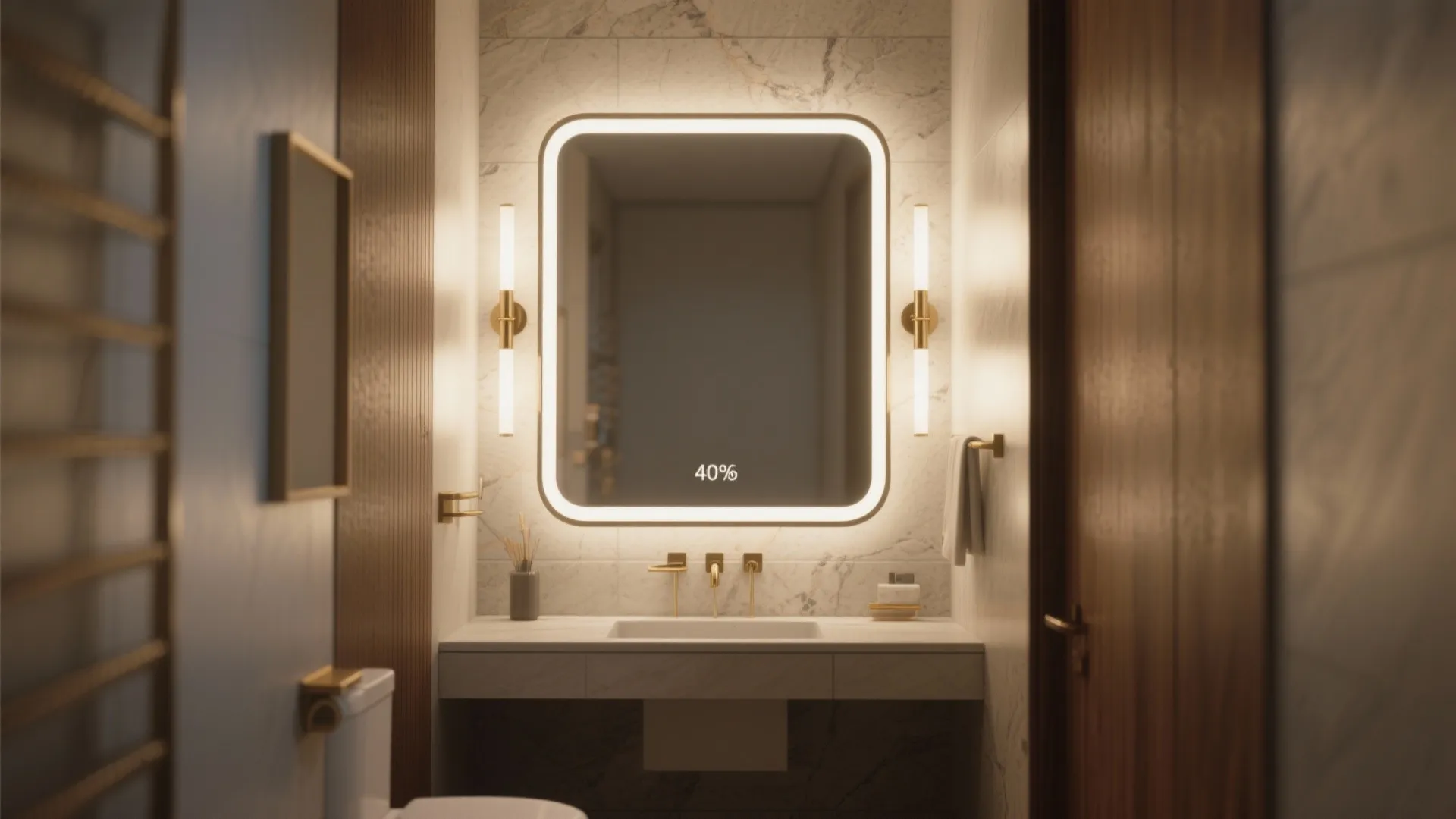 40 x 40 Bathroom Mirror: 5 Style Ideas: Creative, practical and budget-friendly ways to style a square 40 x 40 bathroom mirror
