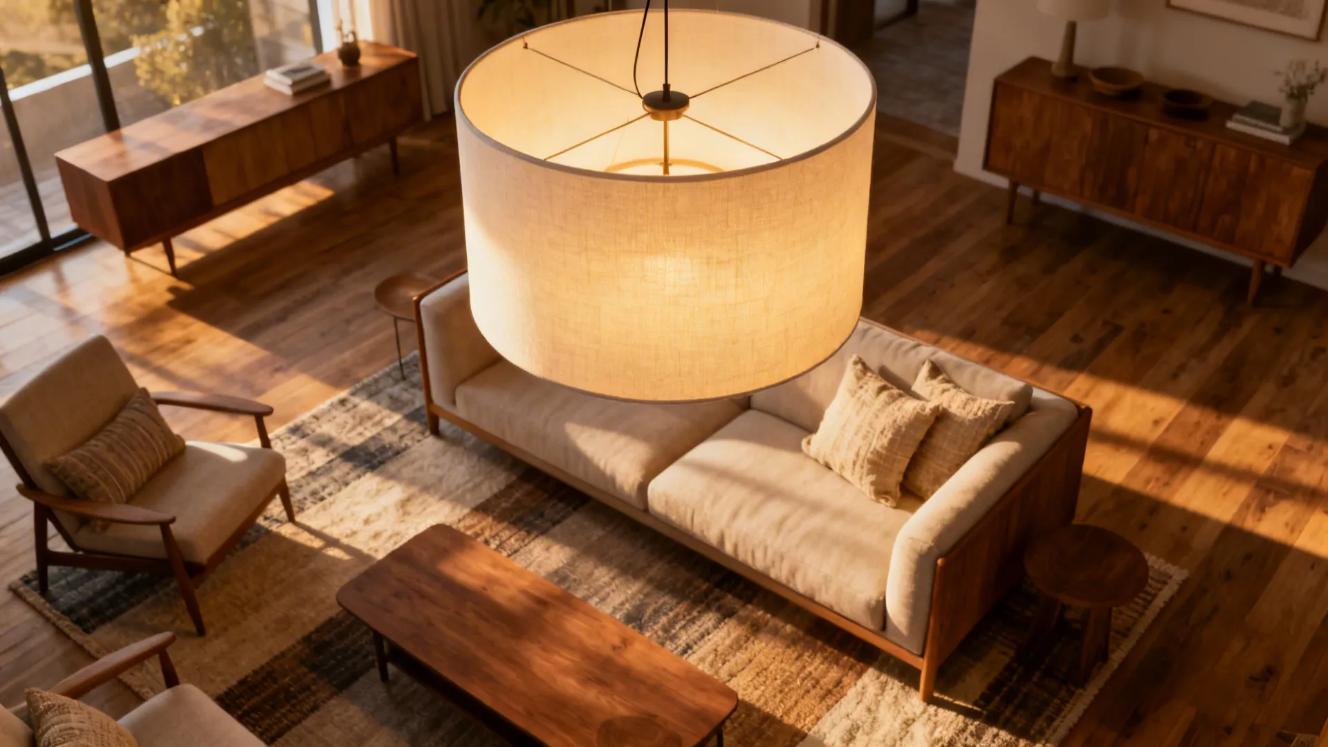 Big Lamp Shades Ideas: 5 Bold Living Room Inspirations