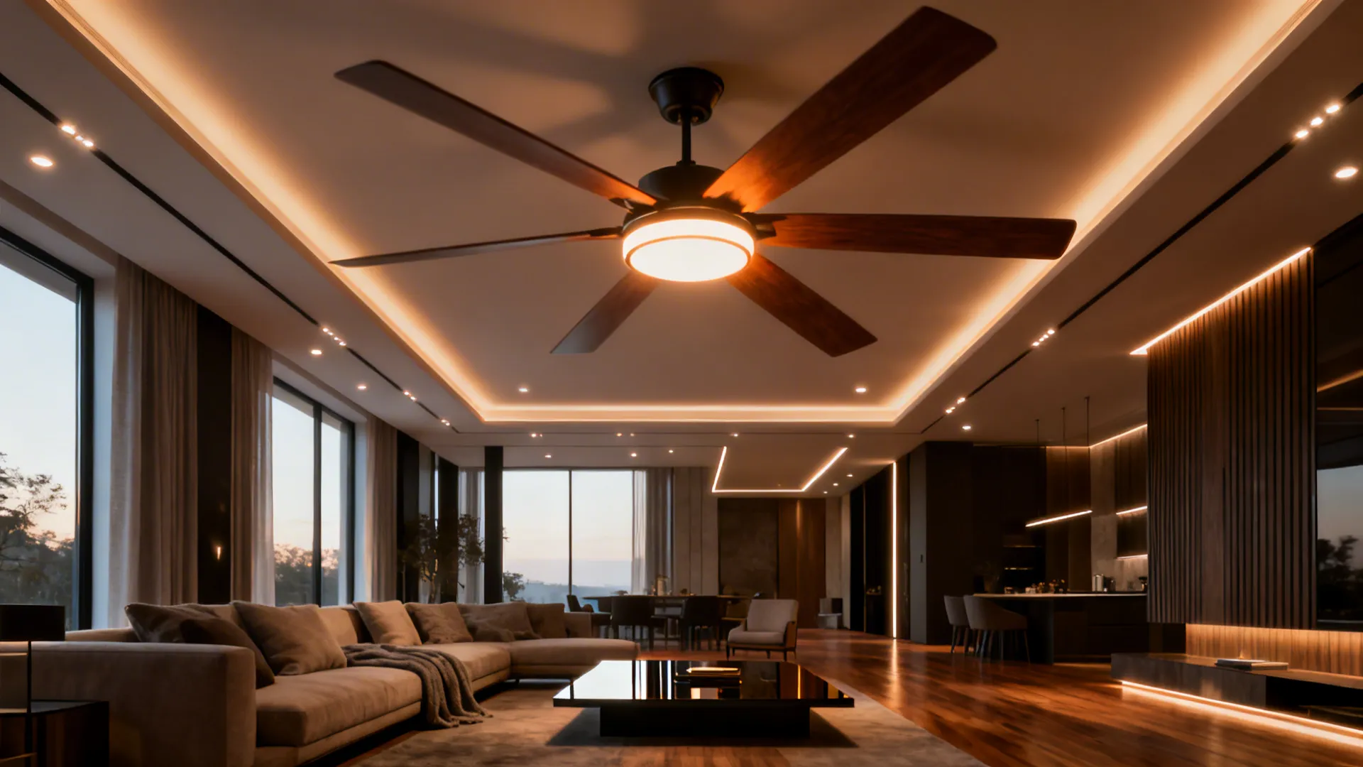 Large Ceiling Fans with Lights: 5 Big Ideas