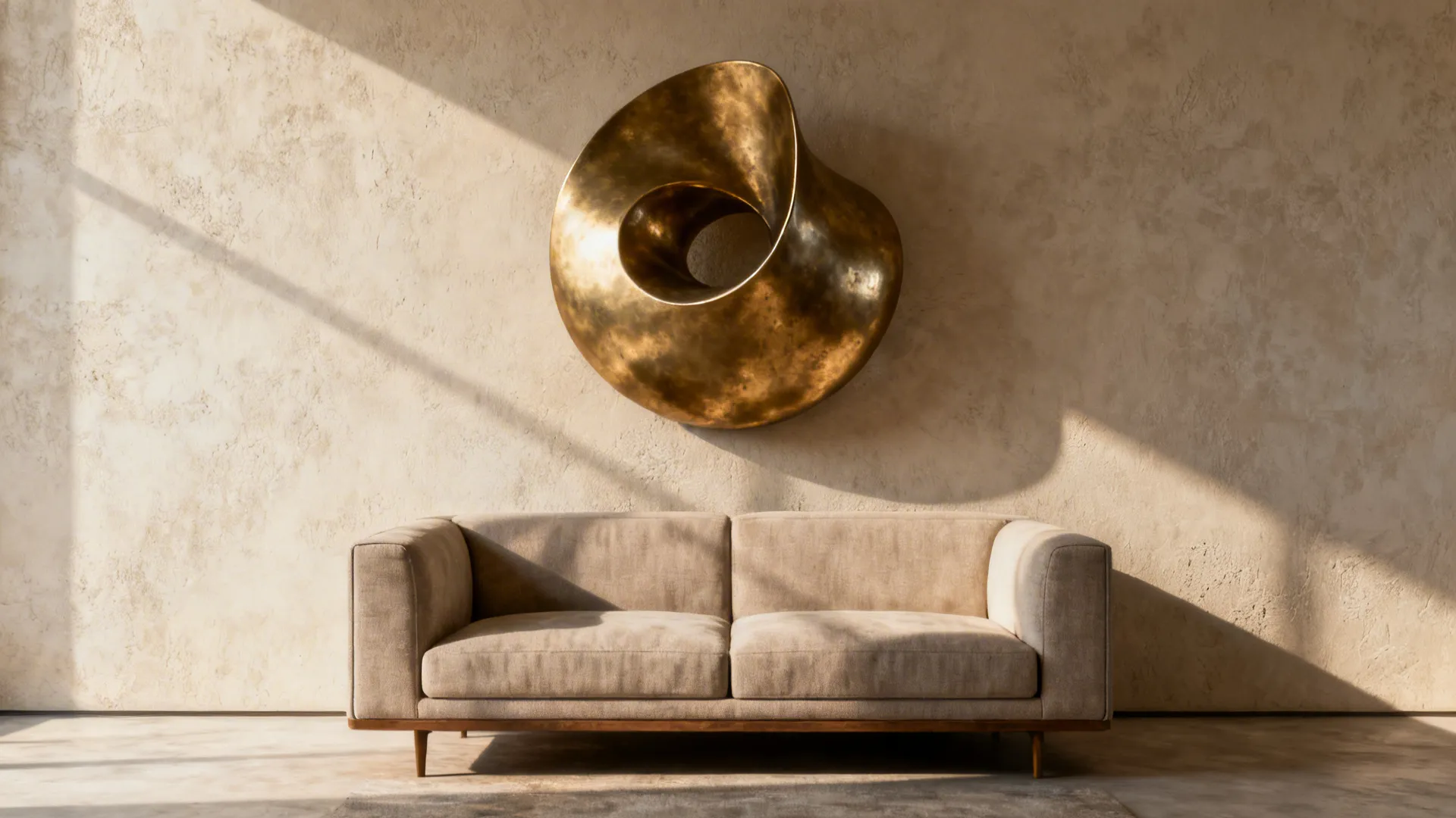 1. Oversized single focal piece