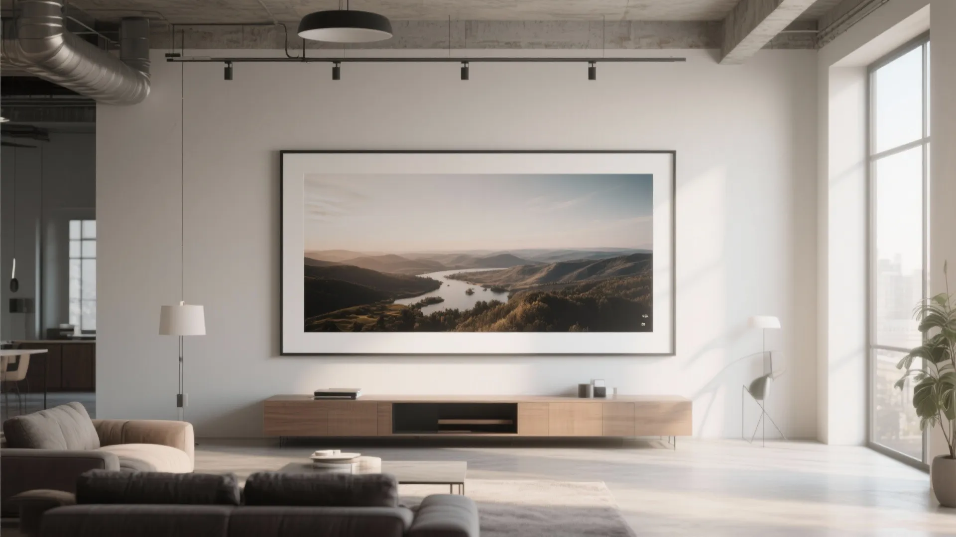 Oversized Single Statement Frame