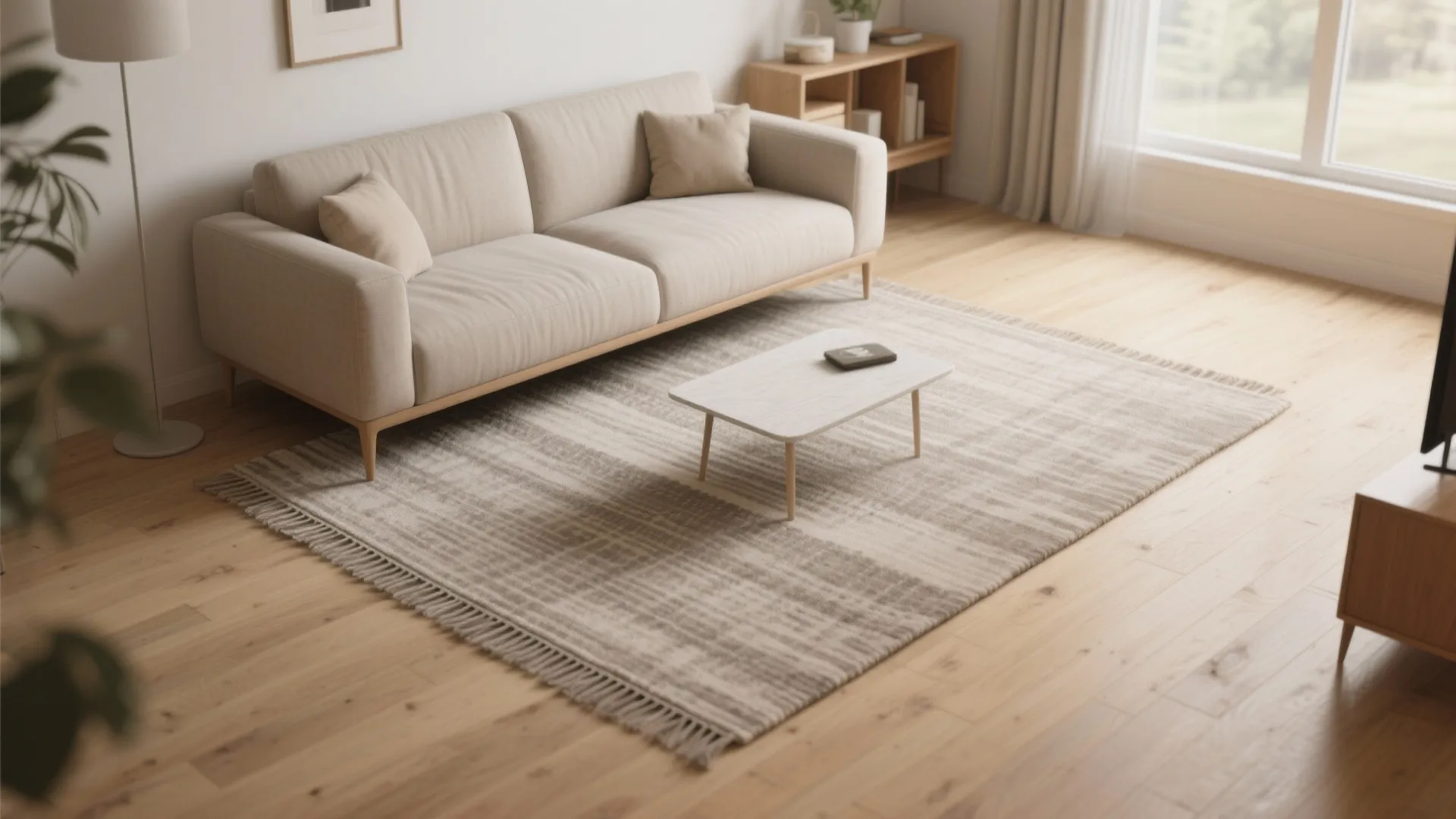 Oversized Rug That Fits Front Legs Only