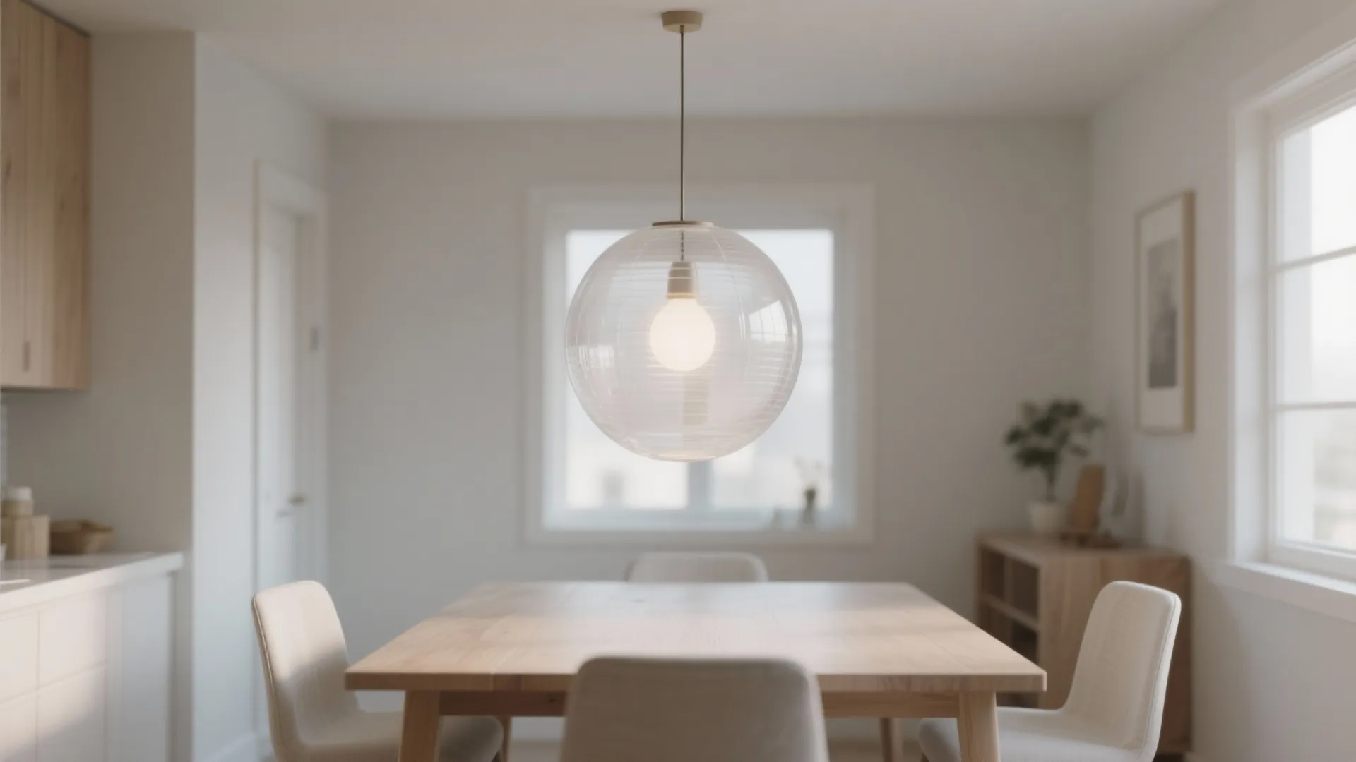 9. Single Oversized Globe