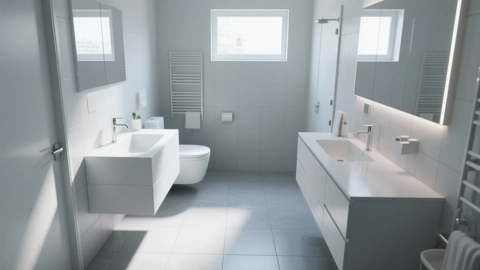 2. Go big with oversized tiles