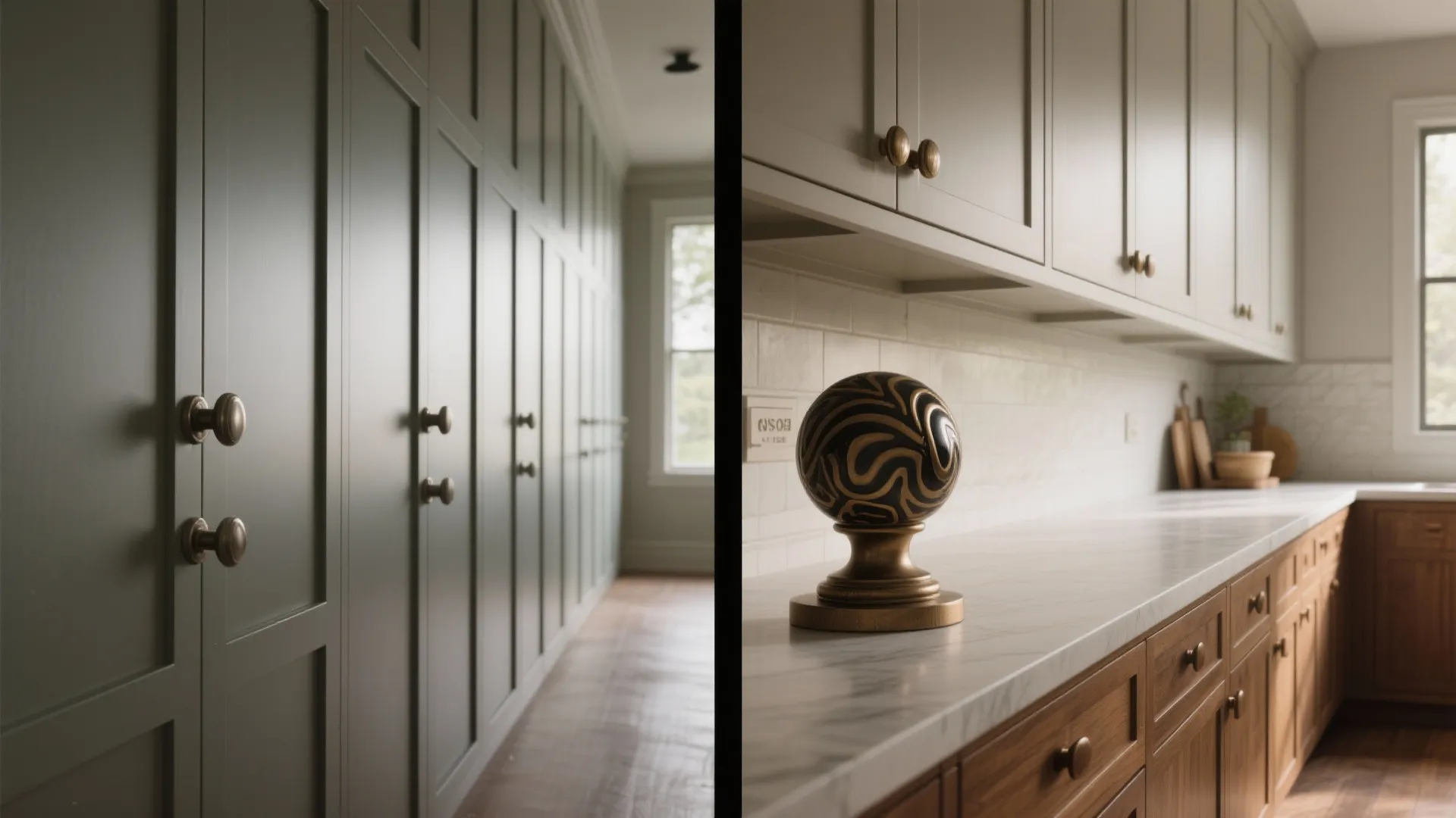 5. Oversized statement knobs — drama in small doses