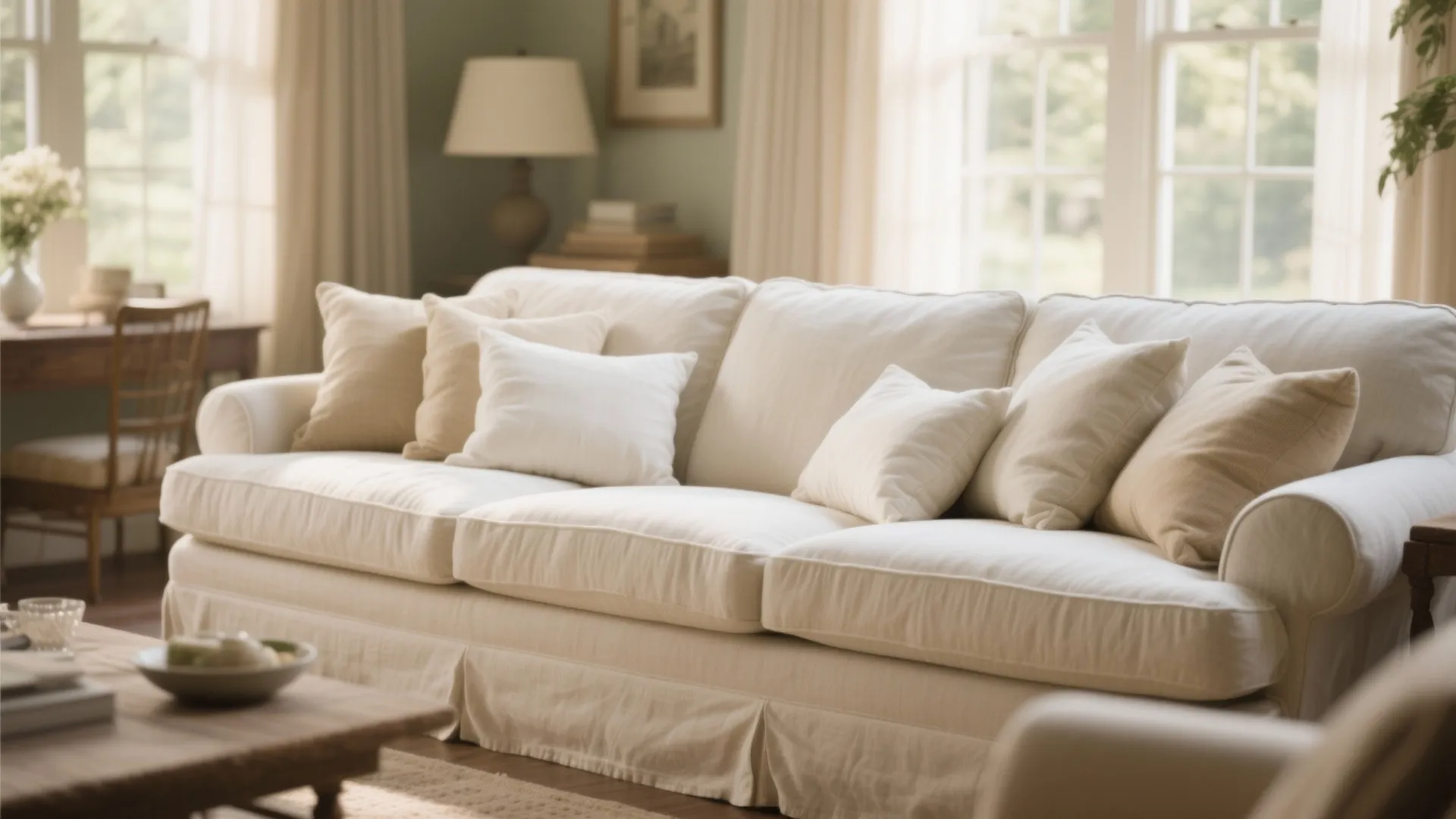 2. Oversized, Inviting Sofas