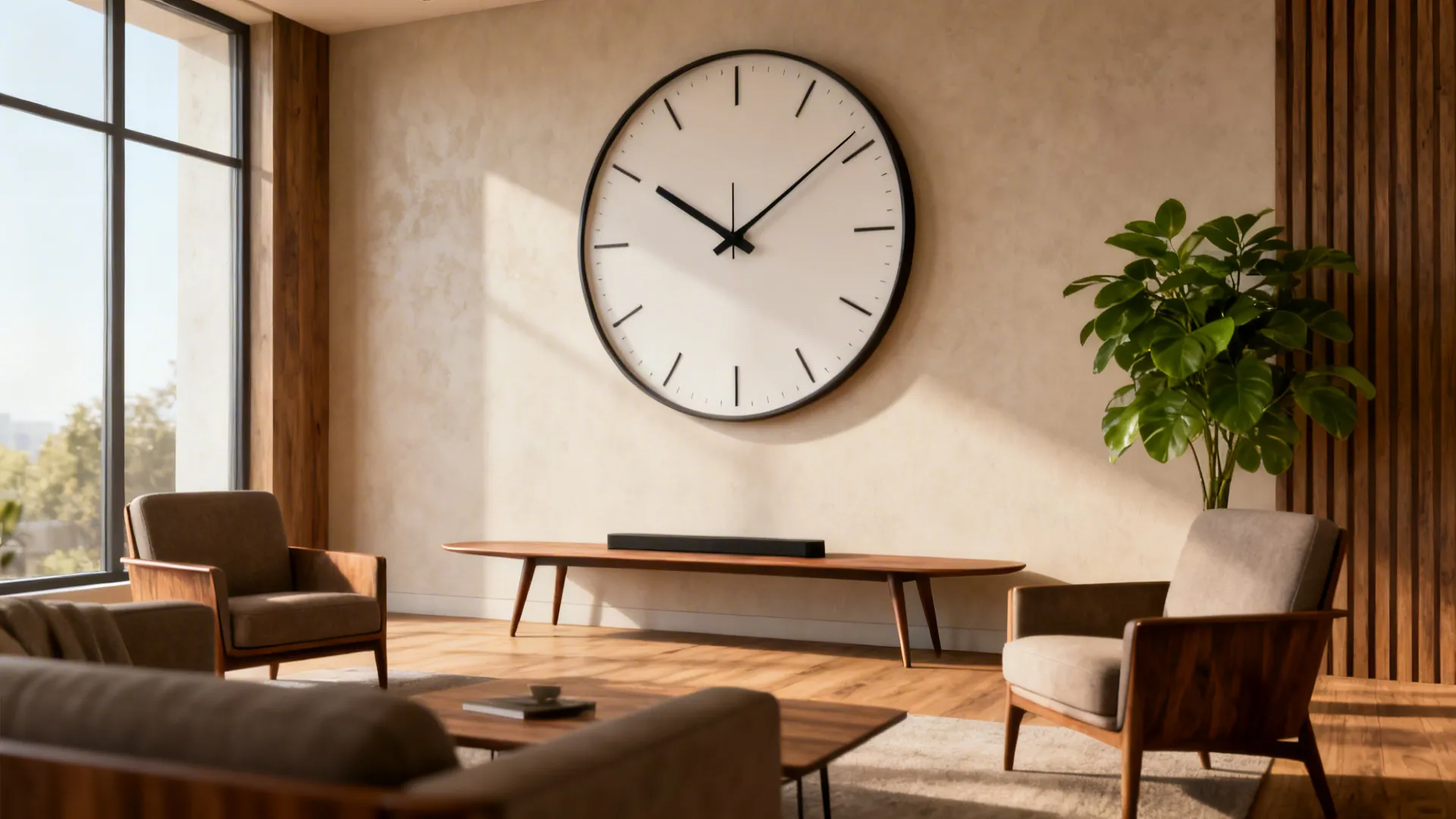 5 Wall Clock Decor Ideas for Living Rooms