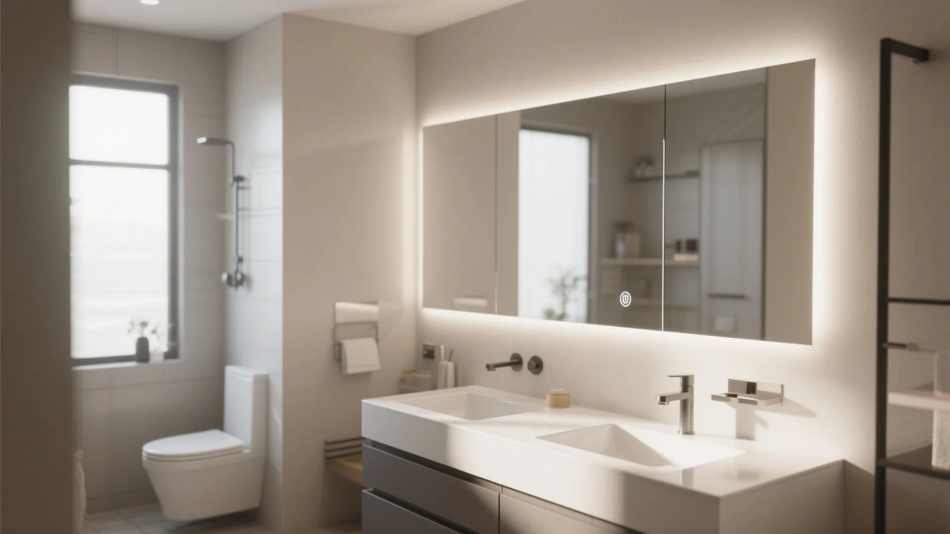 1. Oversized Statement Mirror