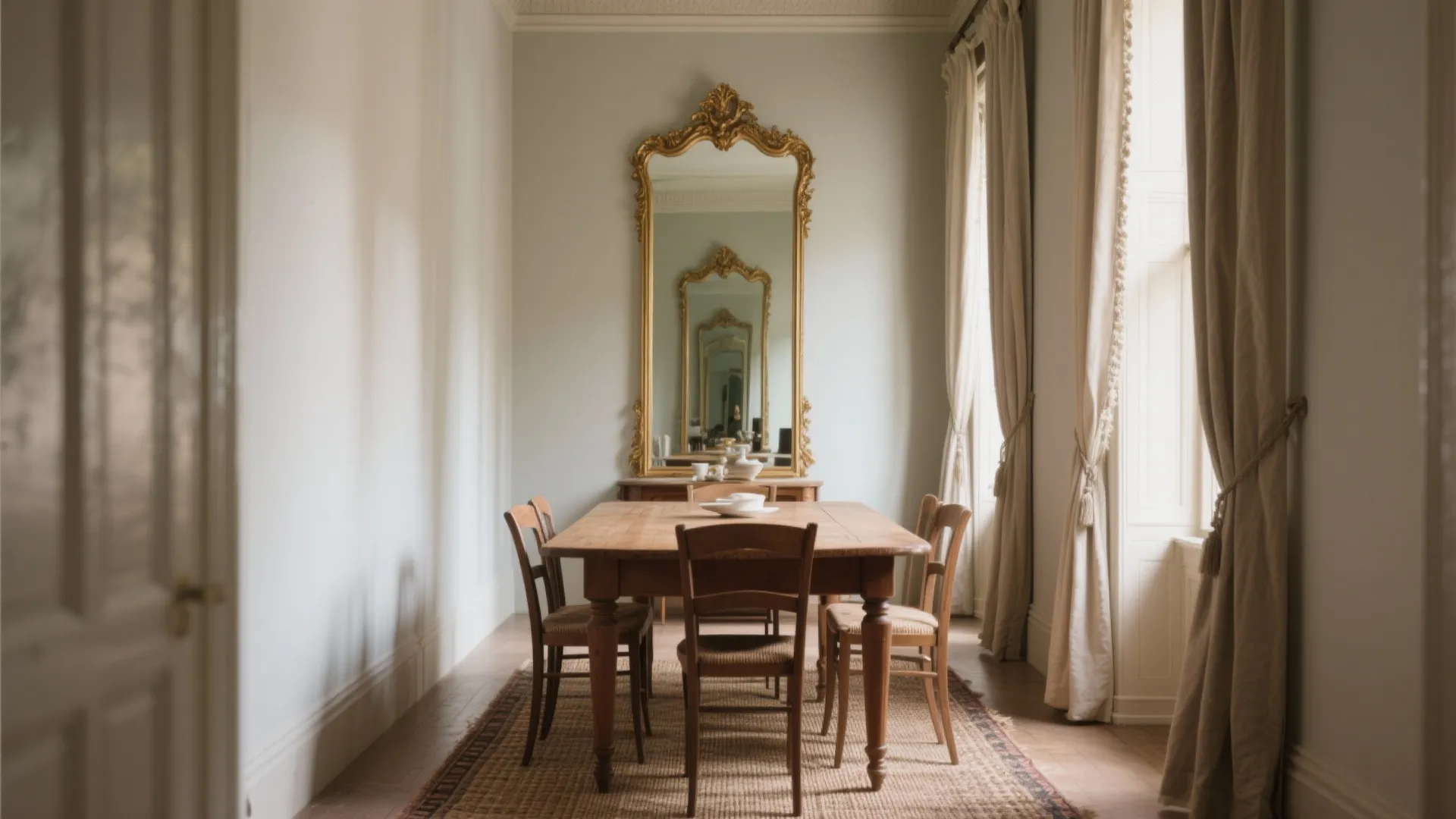 1. Oversized Statement Mirror