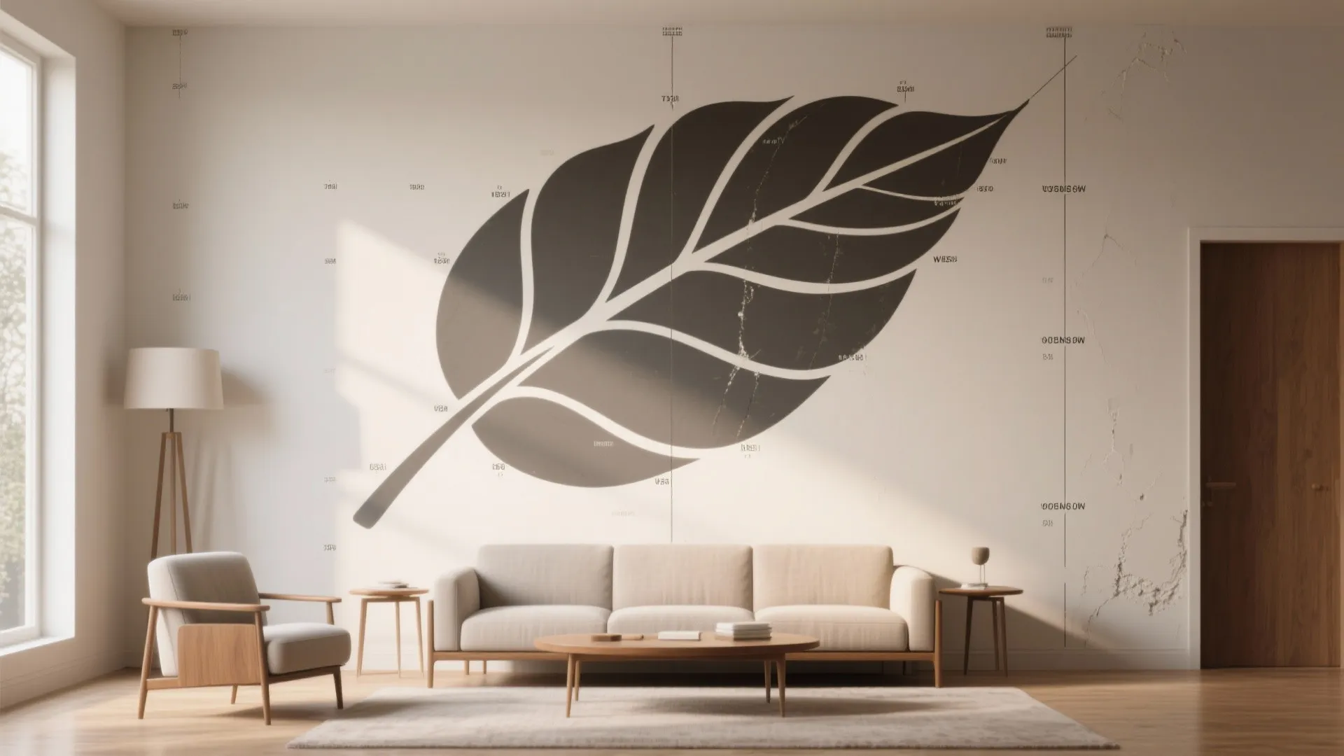 1. Oversized Motifs for a Focal Wall