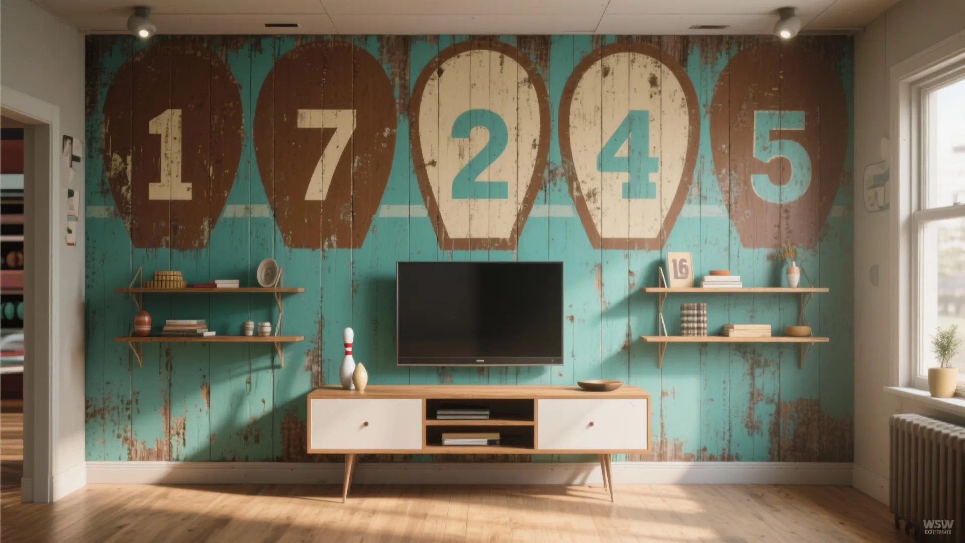 3. Oversized Numbering: Playful & Functional