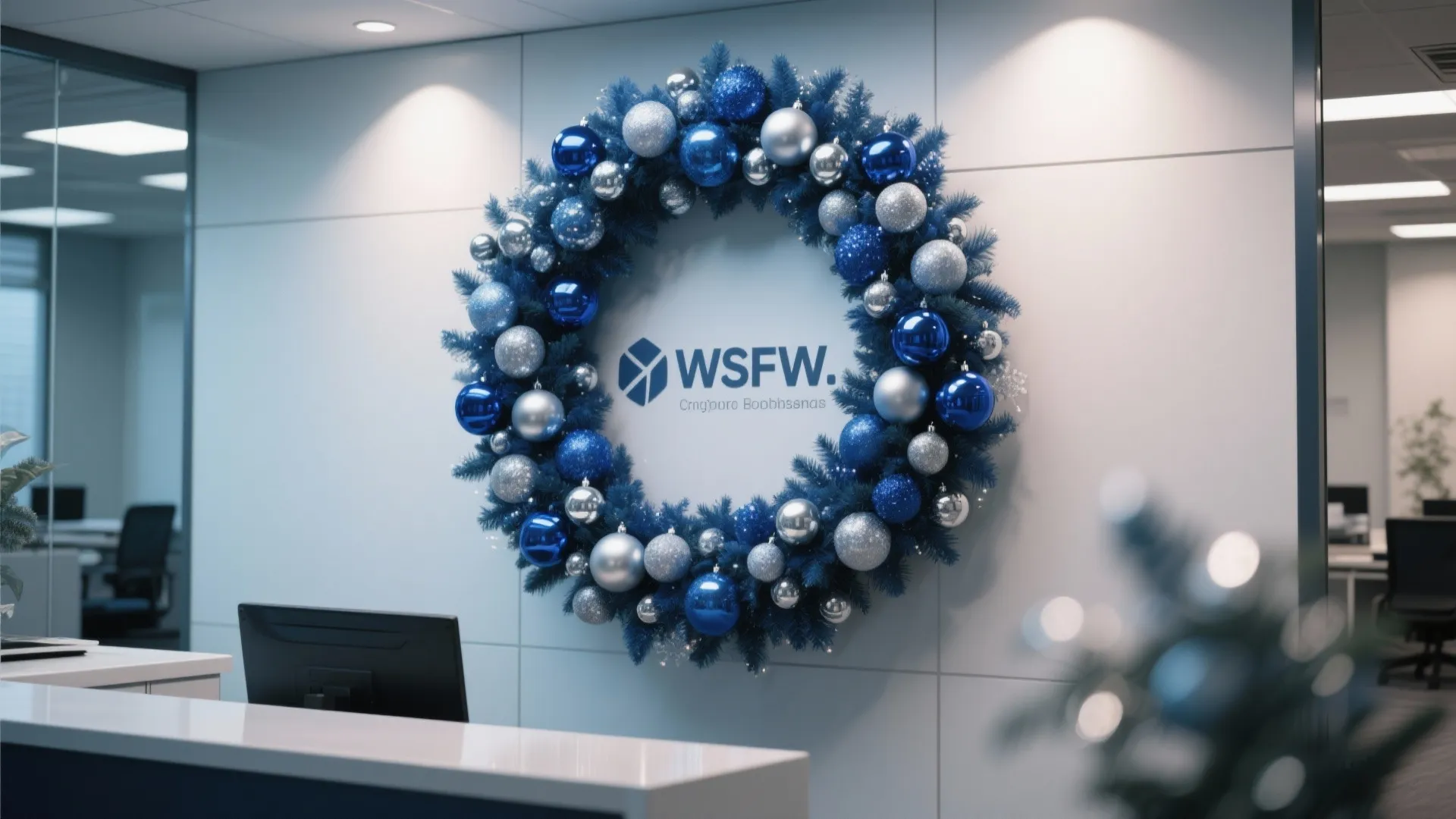 2. Oversized Wall Wreath