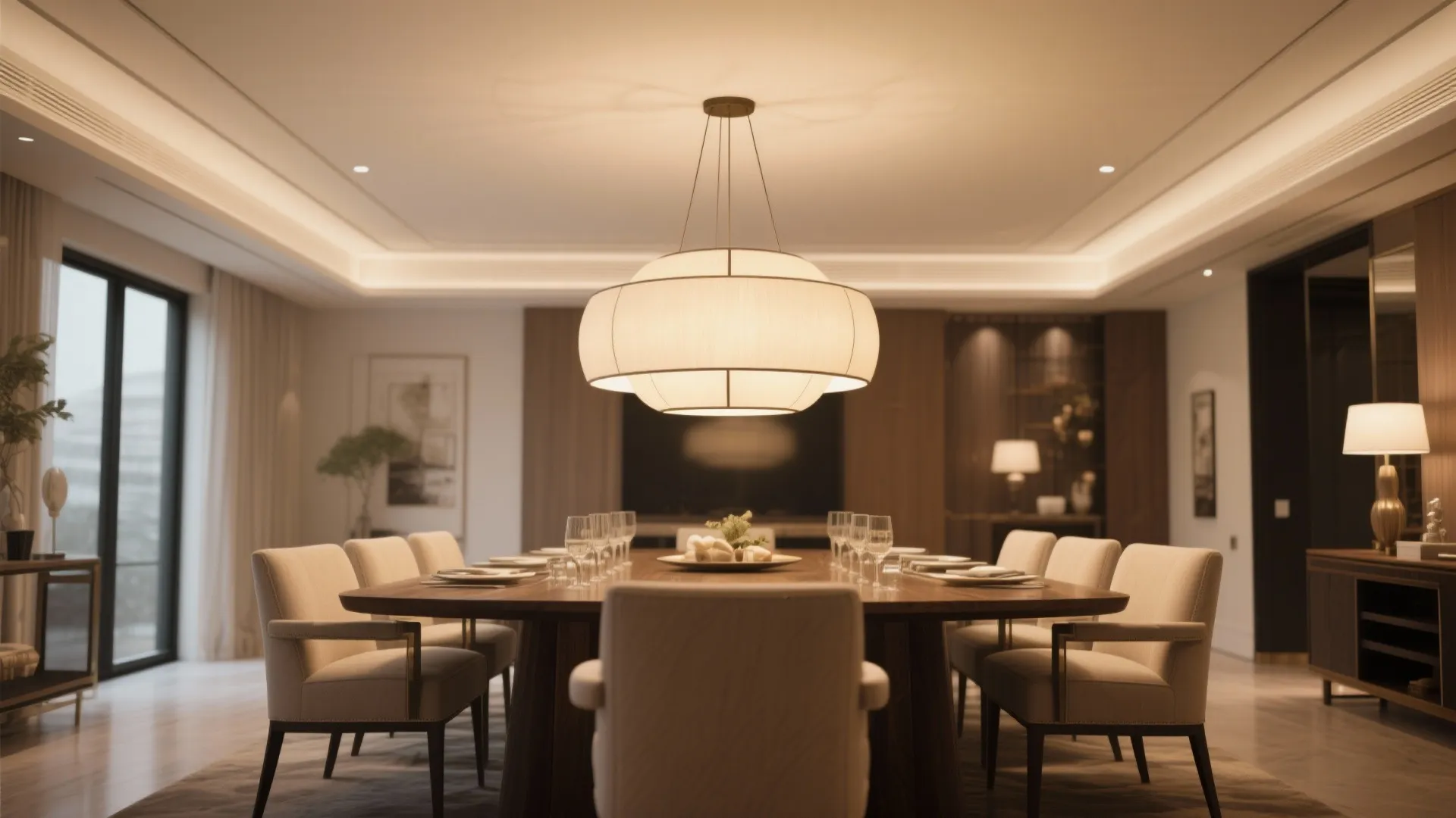 9. Oversized Single Pendant