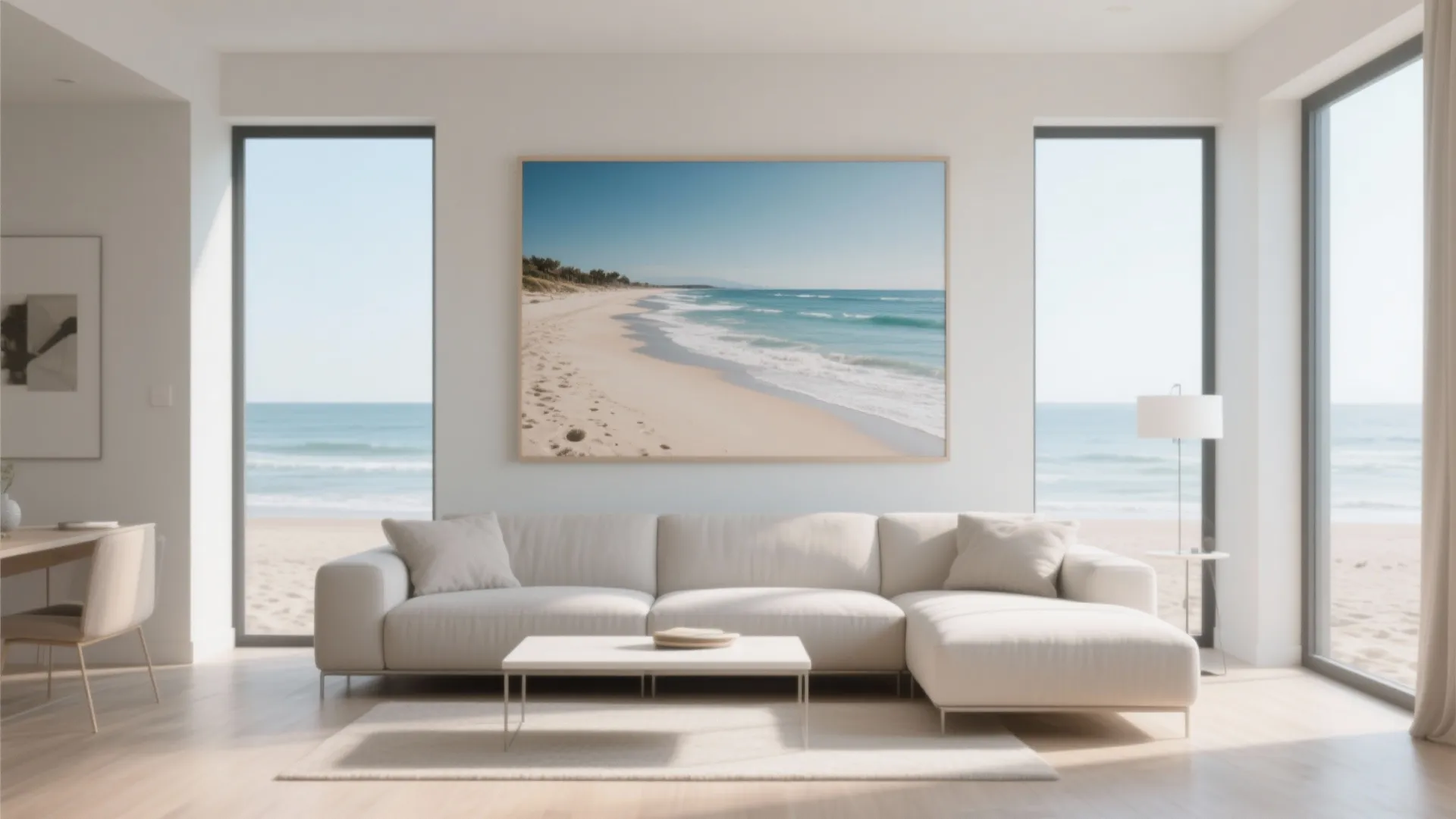 Oversized photo print