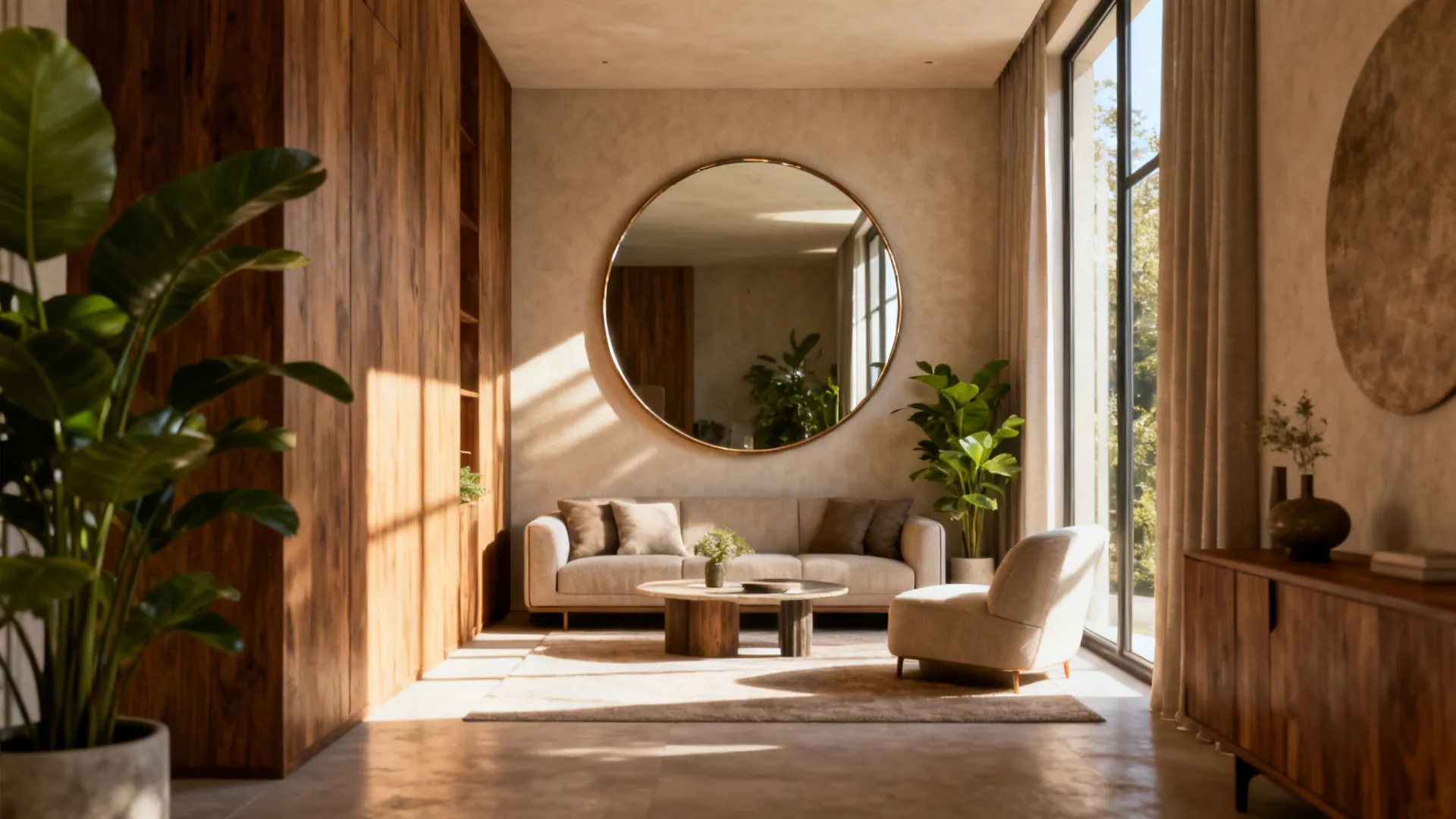 5 Large Decorative Mirror Ideas for Living Rooms