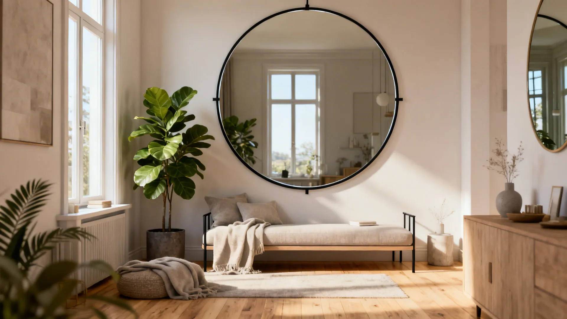 5 Unique Wall Mirrors for Living Room Ideas