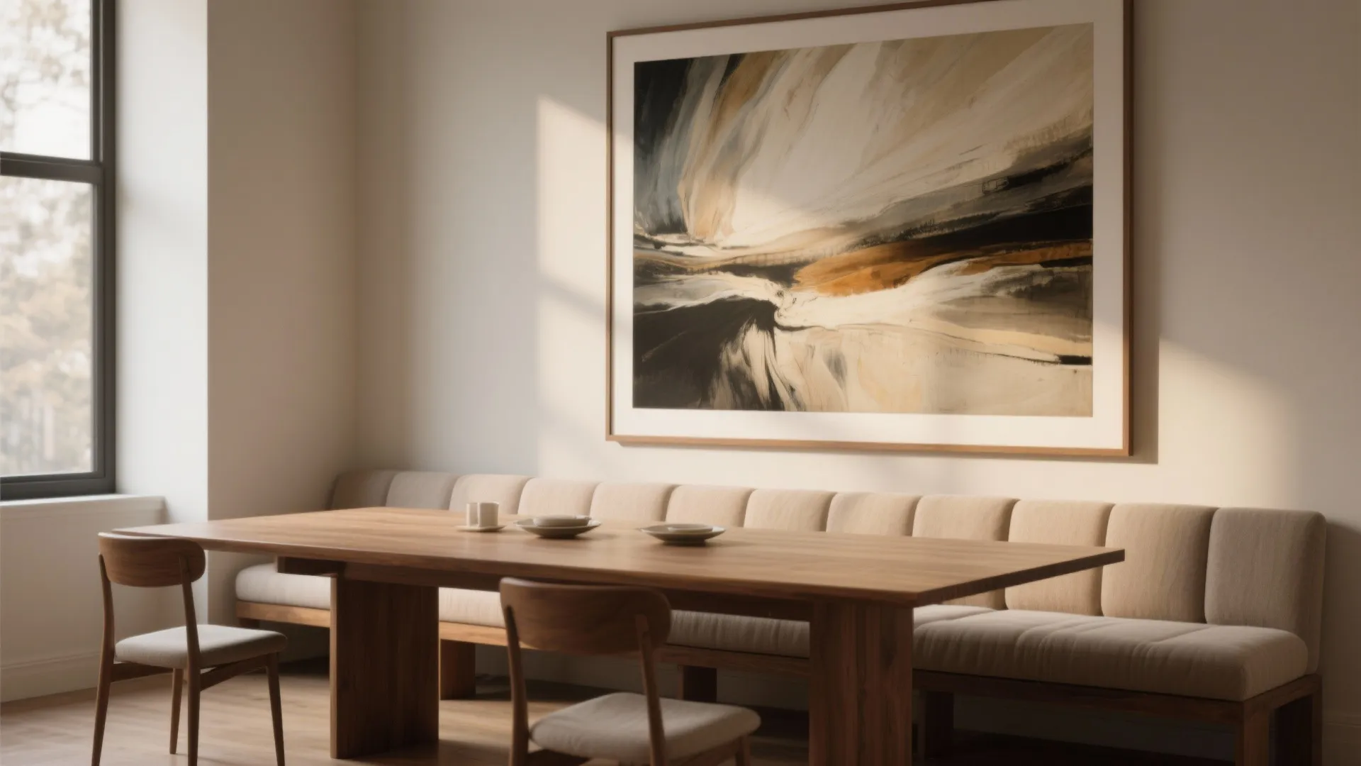 1. Oversized single statement piece