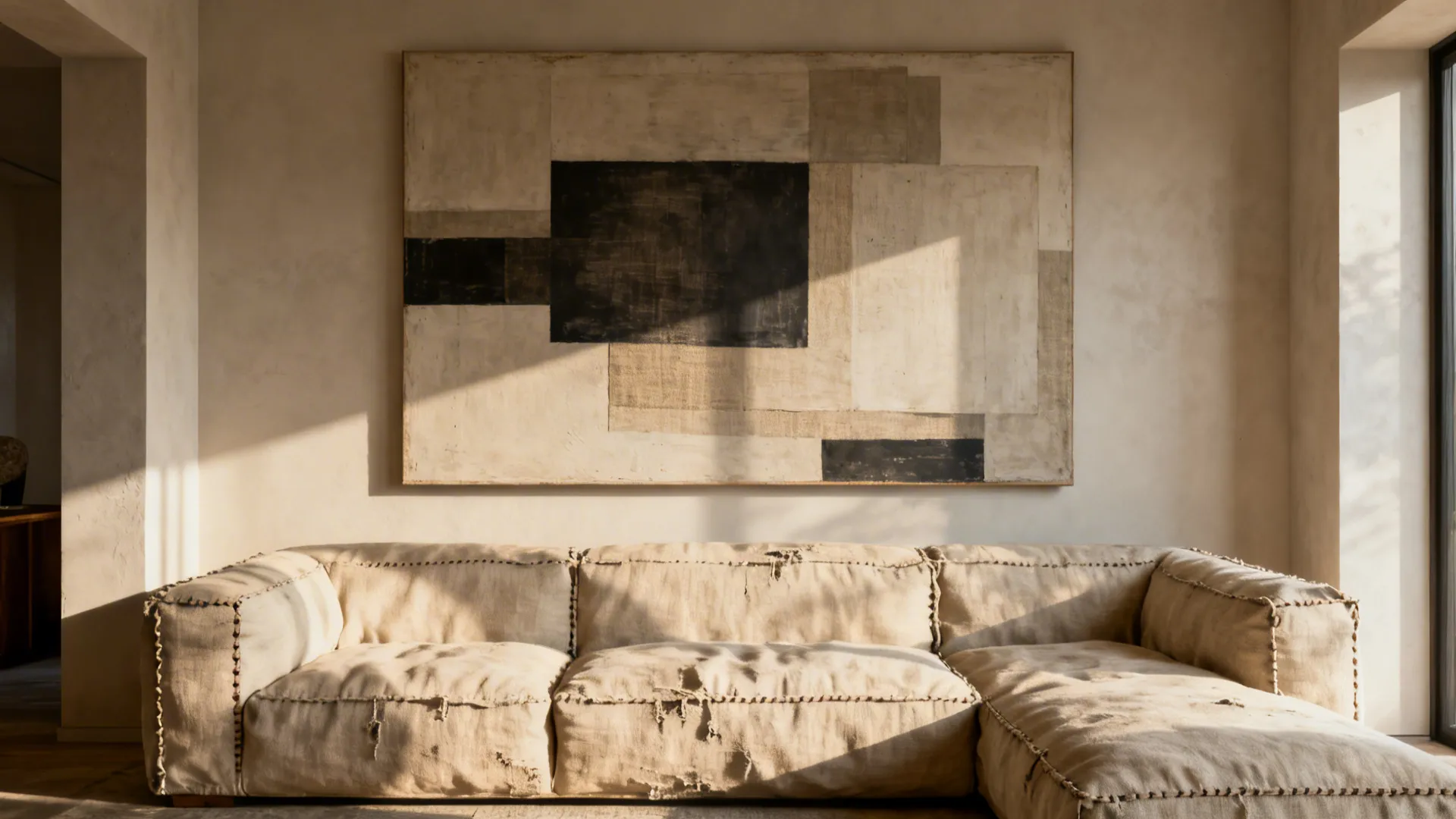 2. Oversized Statement Art