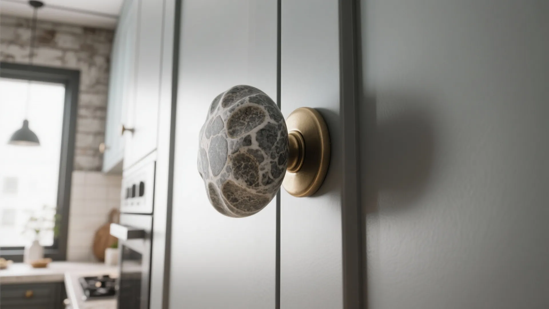 5. Oversized Statement Knobs