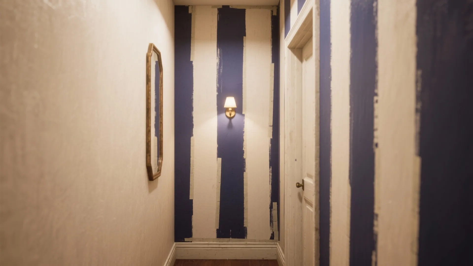 2. Oversized Stripes with Slight Imperfections