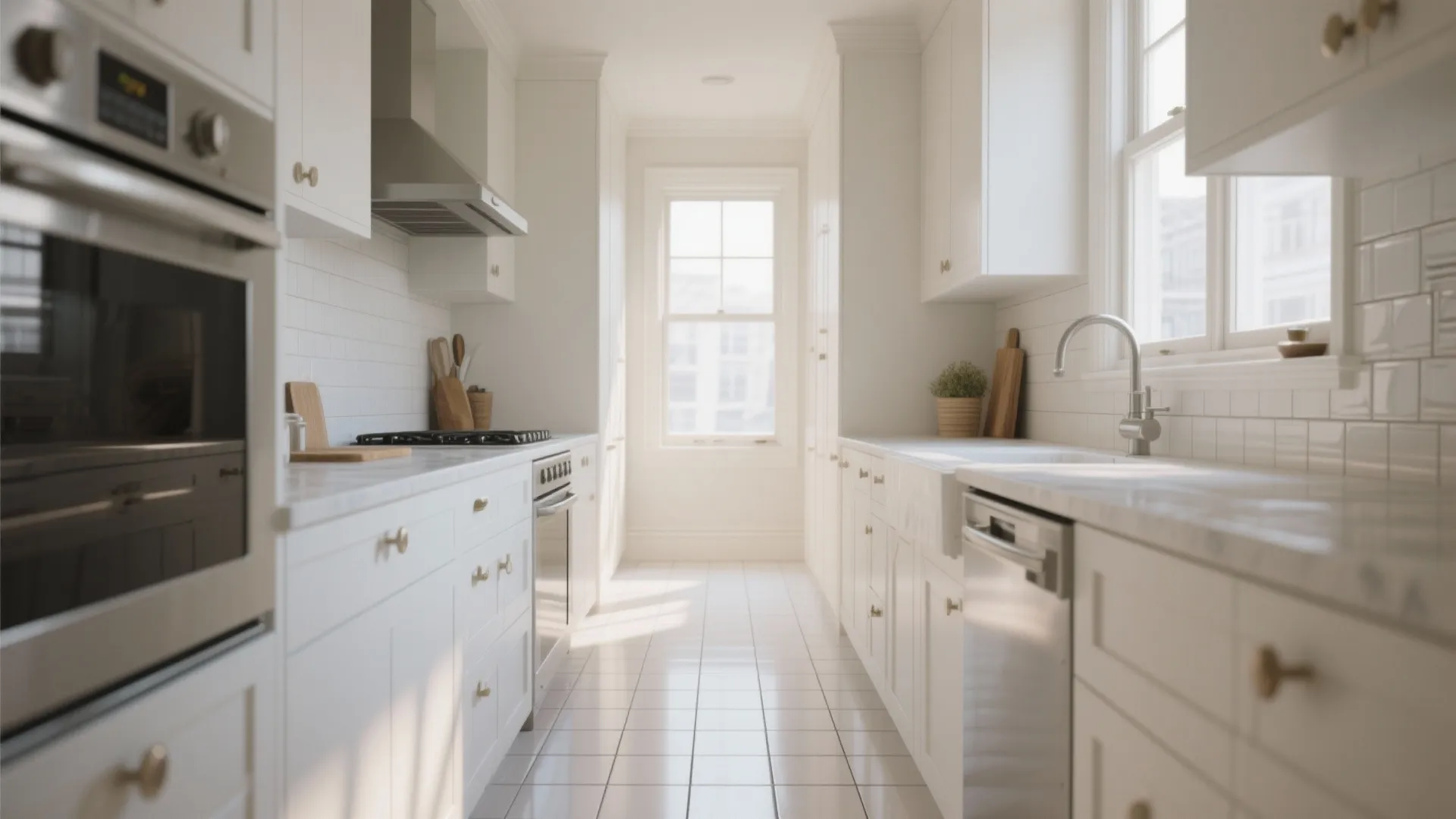 1. Classic Subway Tiles in Oversized Format