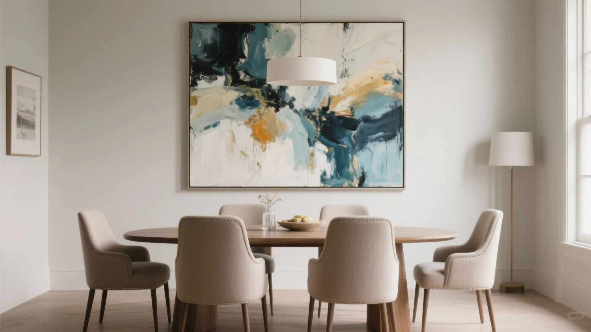 4. Oversized Wall Art