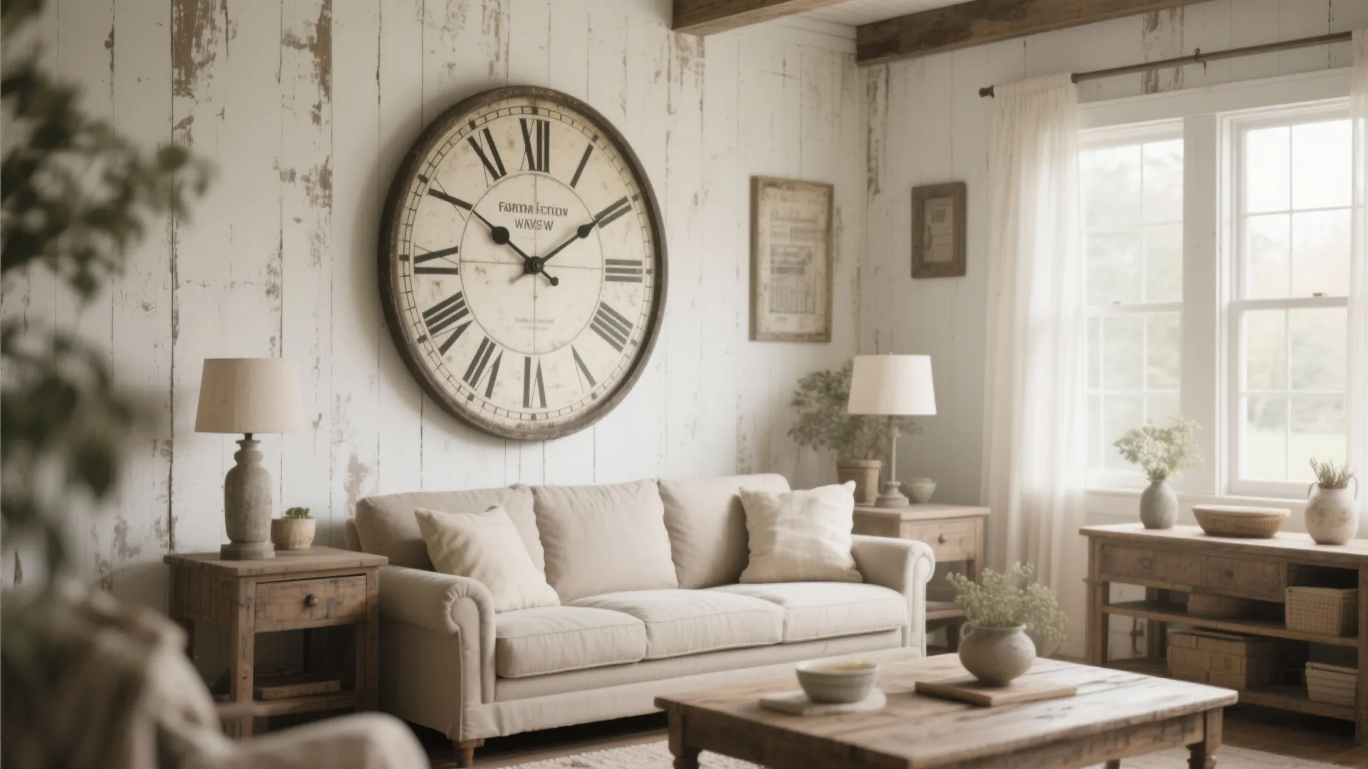 5. Oversized Wall Clocks