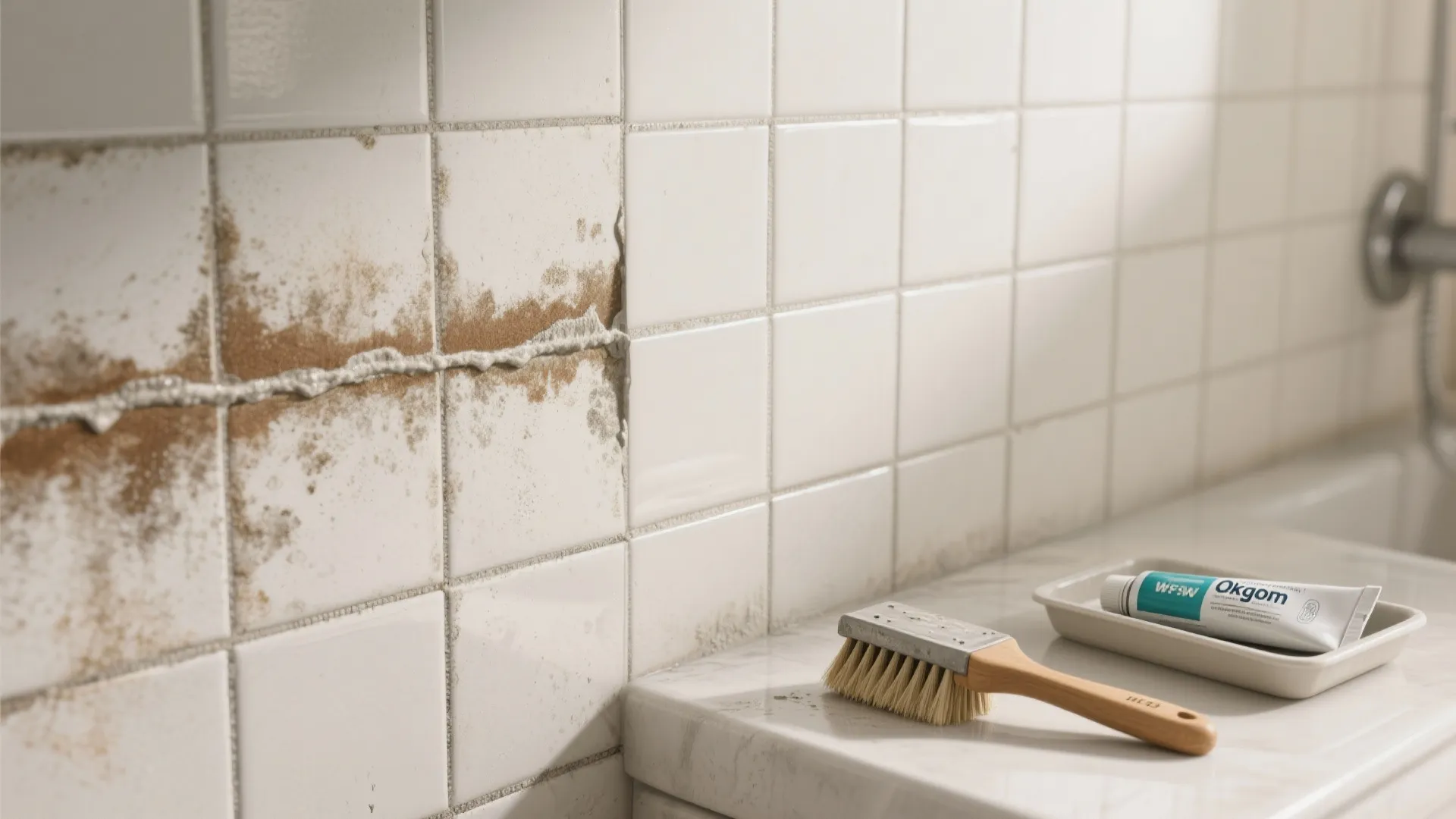 Oxygen Bleach Grout Refresh (For Stains, Not Daily)