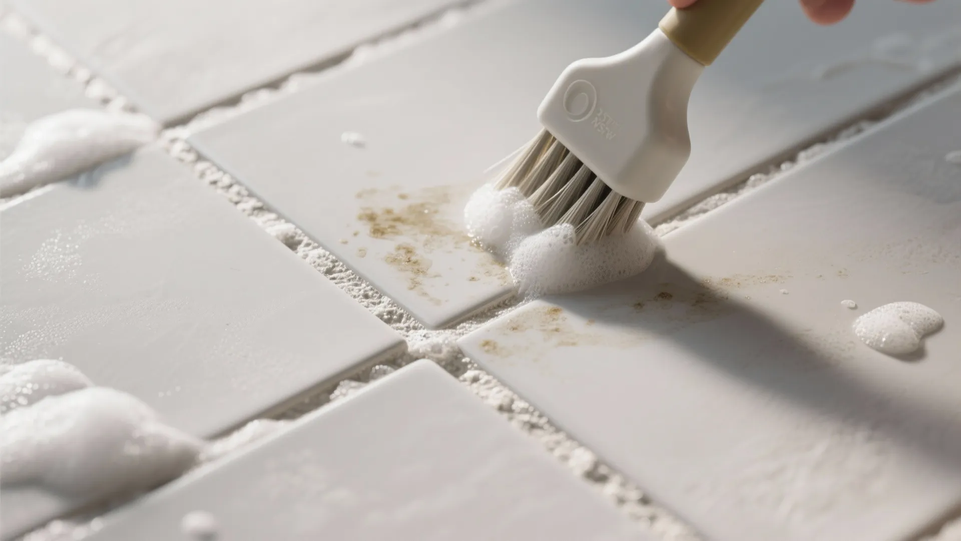Oxygen-based grout revival and stain lifting