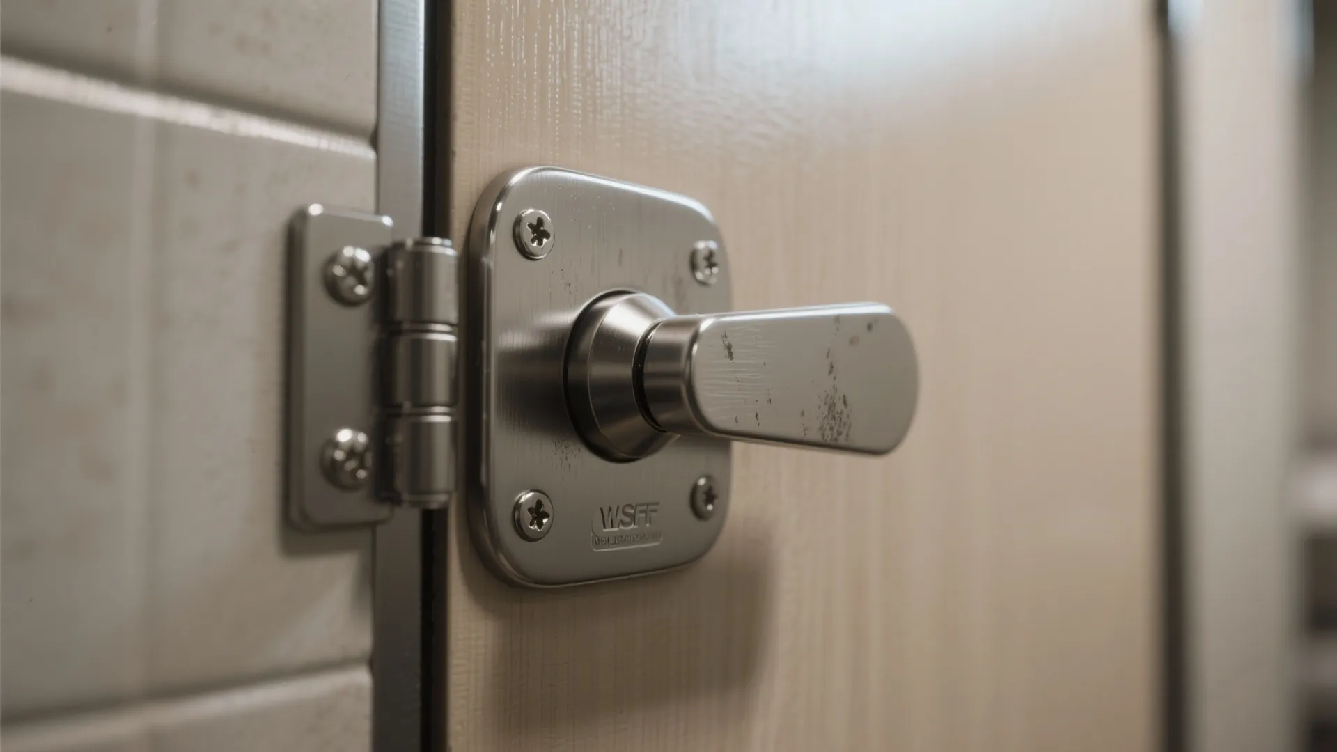 1. Surface-Mounted Paddle Latch