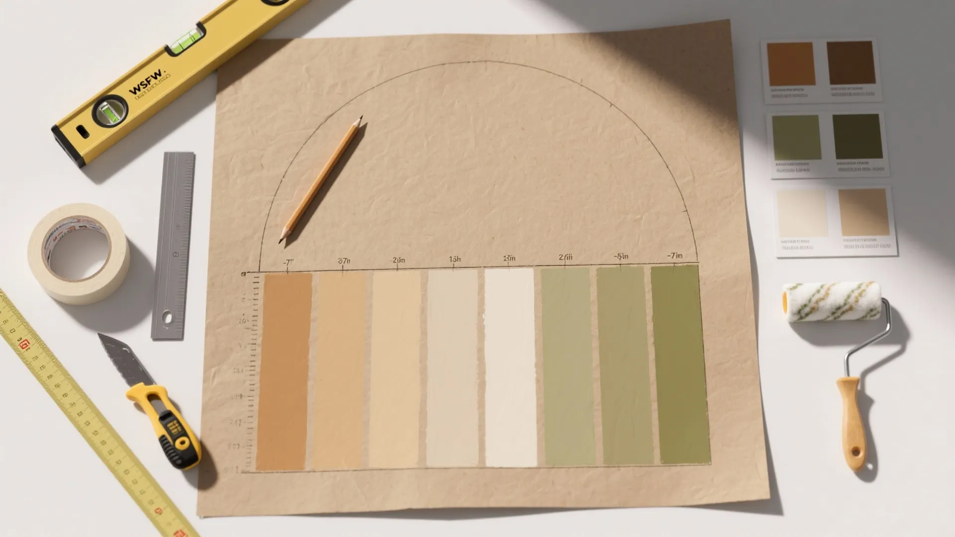 Architectural Paint Tricks: Stripes, Arches, and Faux Panels