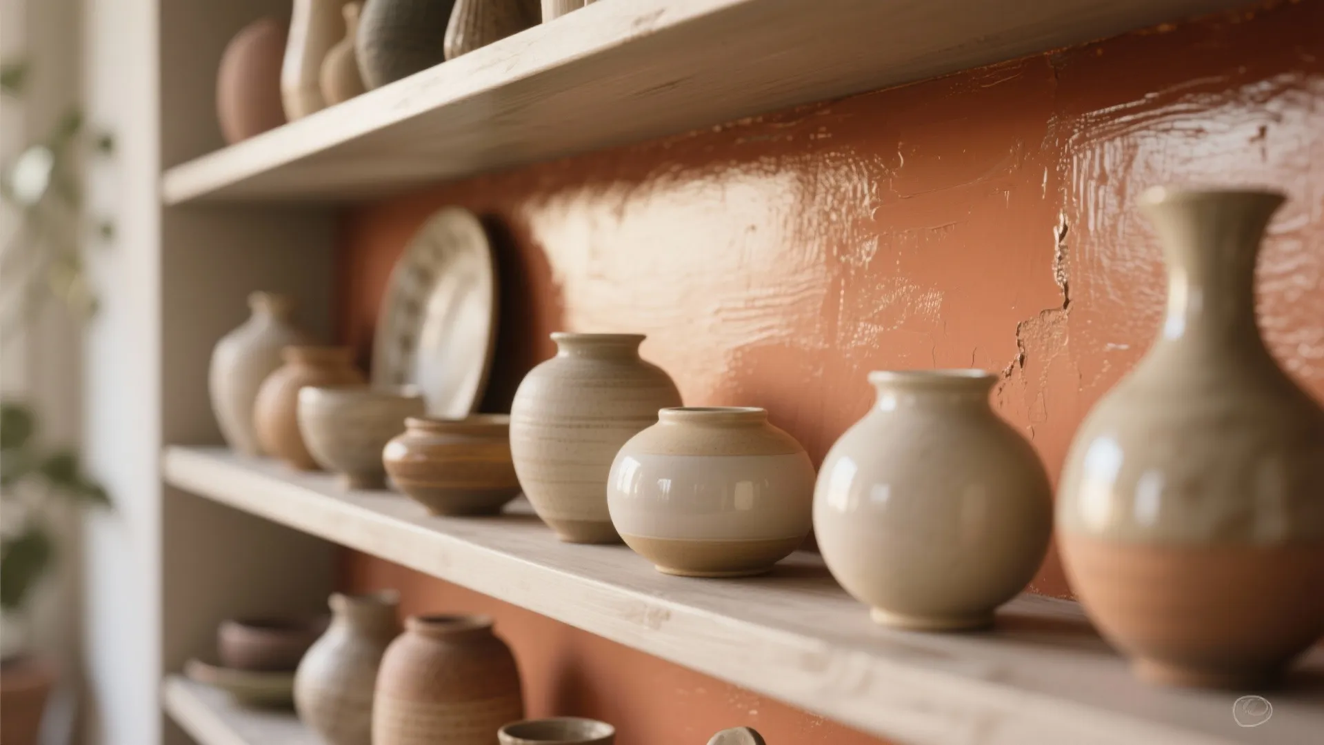 4. Paint-Backed Shelving