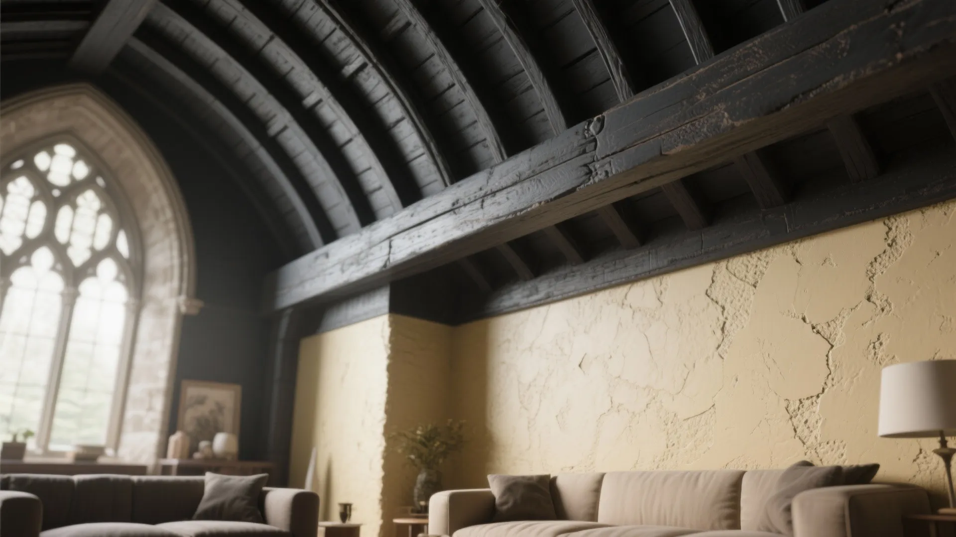 5. Use paint and material contrast to tame scale