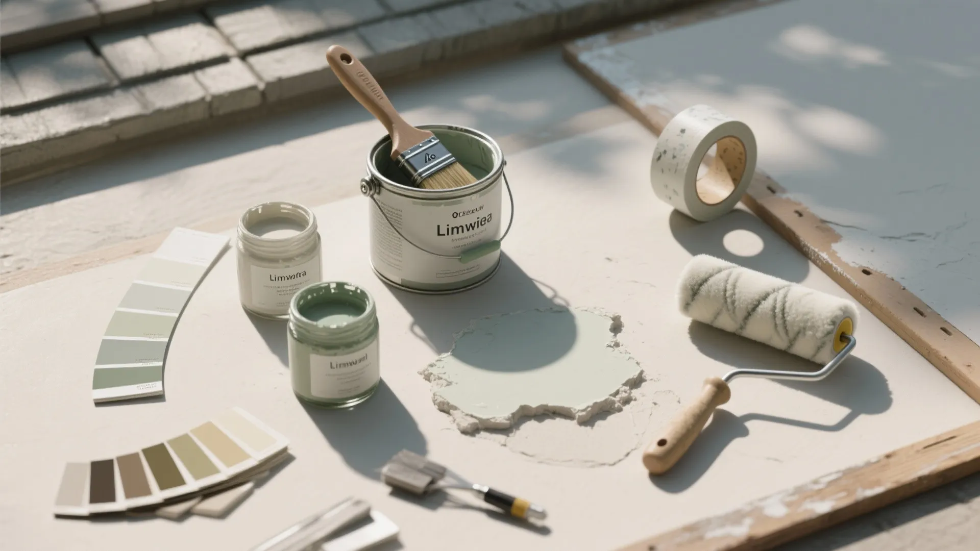 1. Breathable limewash for old masonry