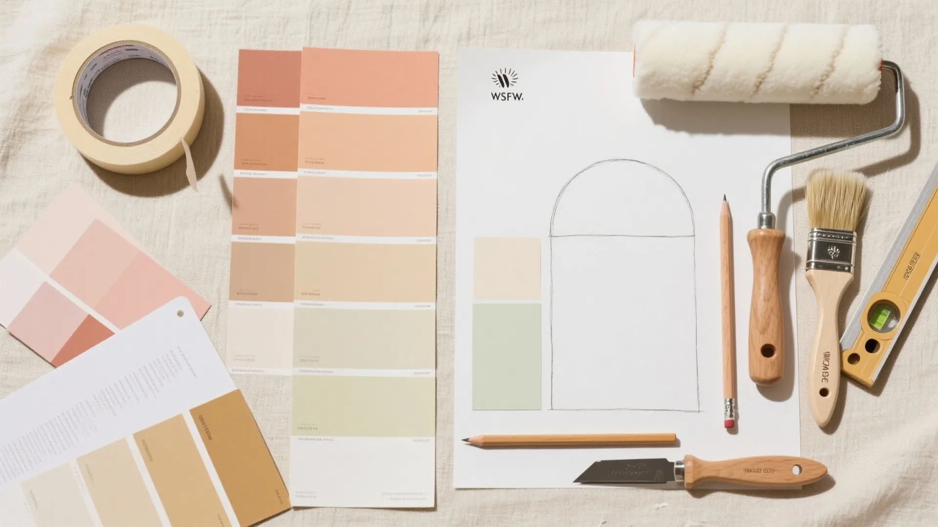 Color-Blocked Geometry and Paint Tricks