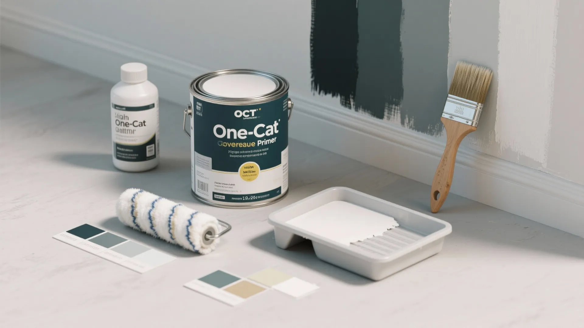 2. Use a quality primer and one-coat paint
