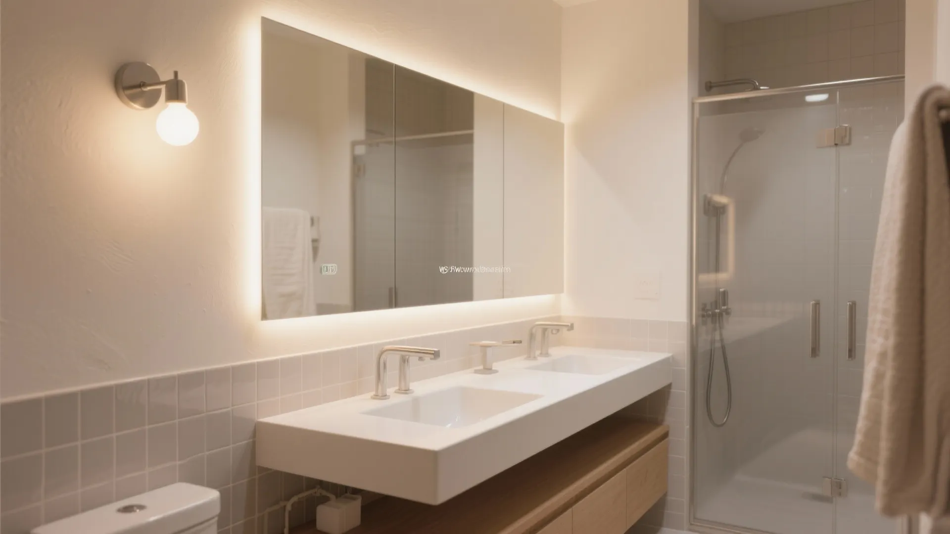 Idea 1: Paint and light do the heavy lifting