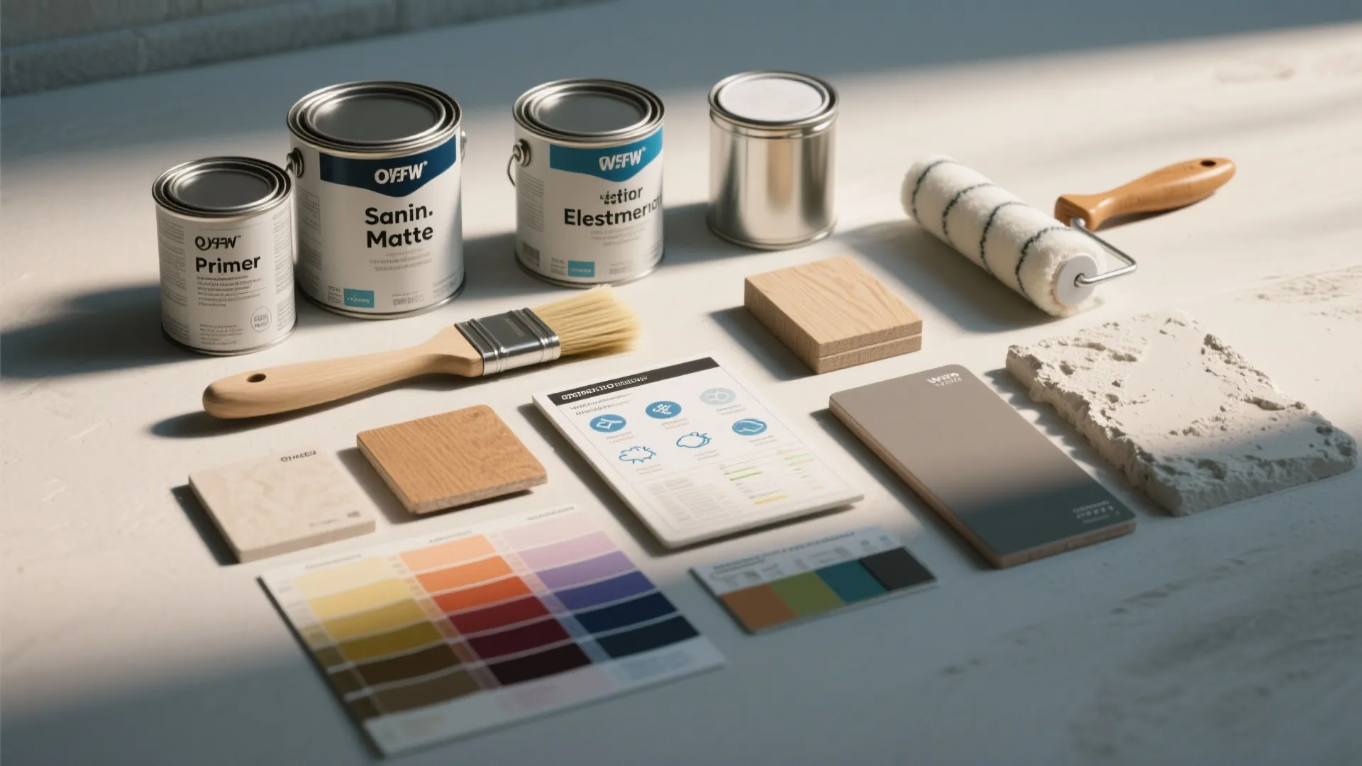 3. Choose paint and finish strategically