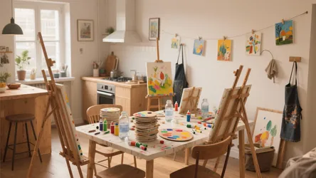 Paint Night at Home Kit: 5 Creative Ideas