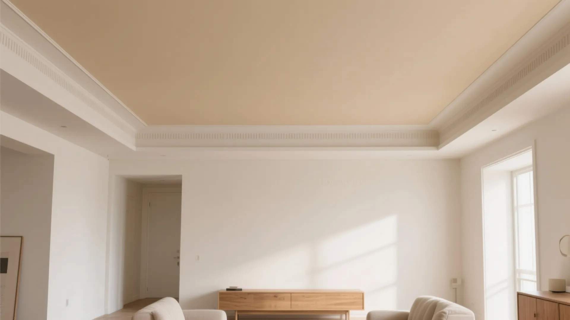 2) Paint-Only Outline (No False Ceiling)