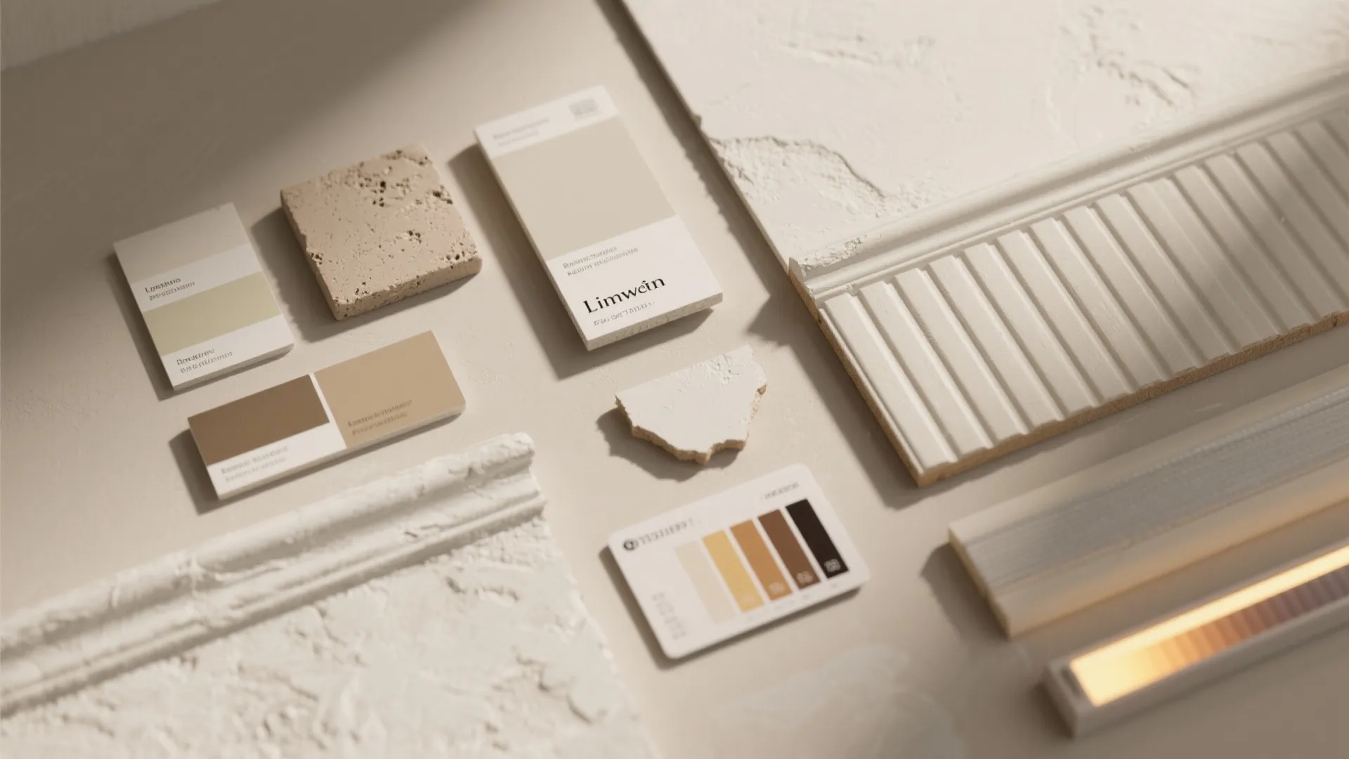 Textured Paint + Peel-and-Stick Panels