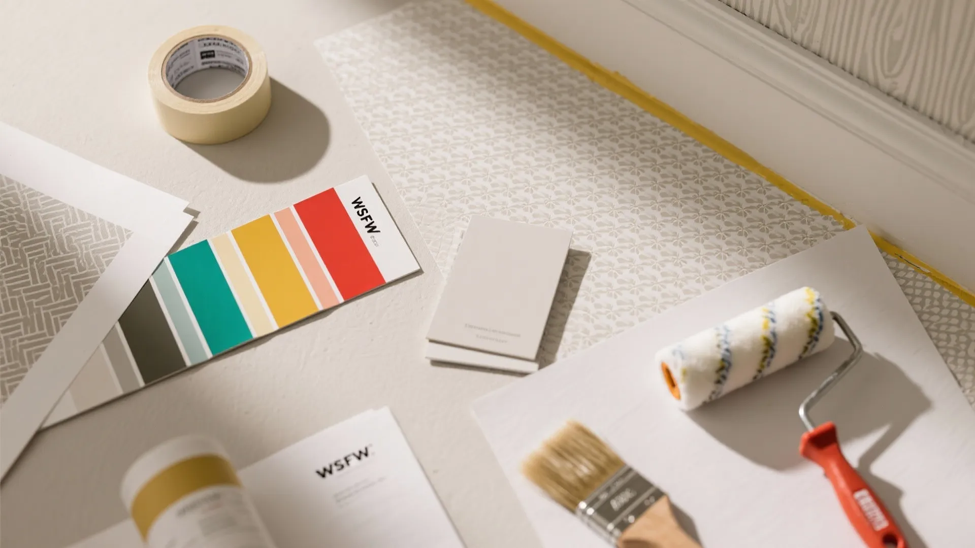 Painted Ceilings and Micro-Patterns for Personality