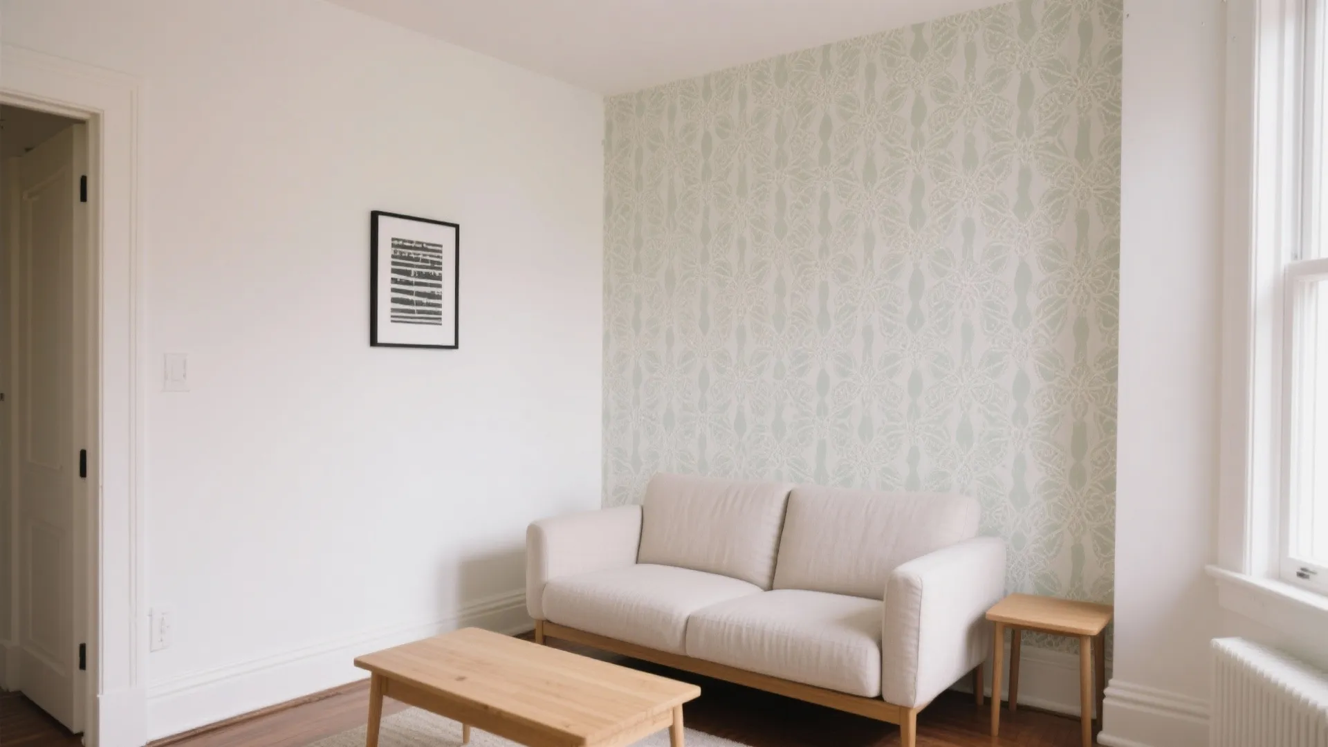 1) Paint + Peel-and-Stick Magic