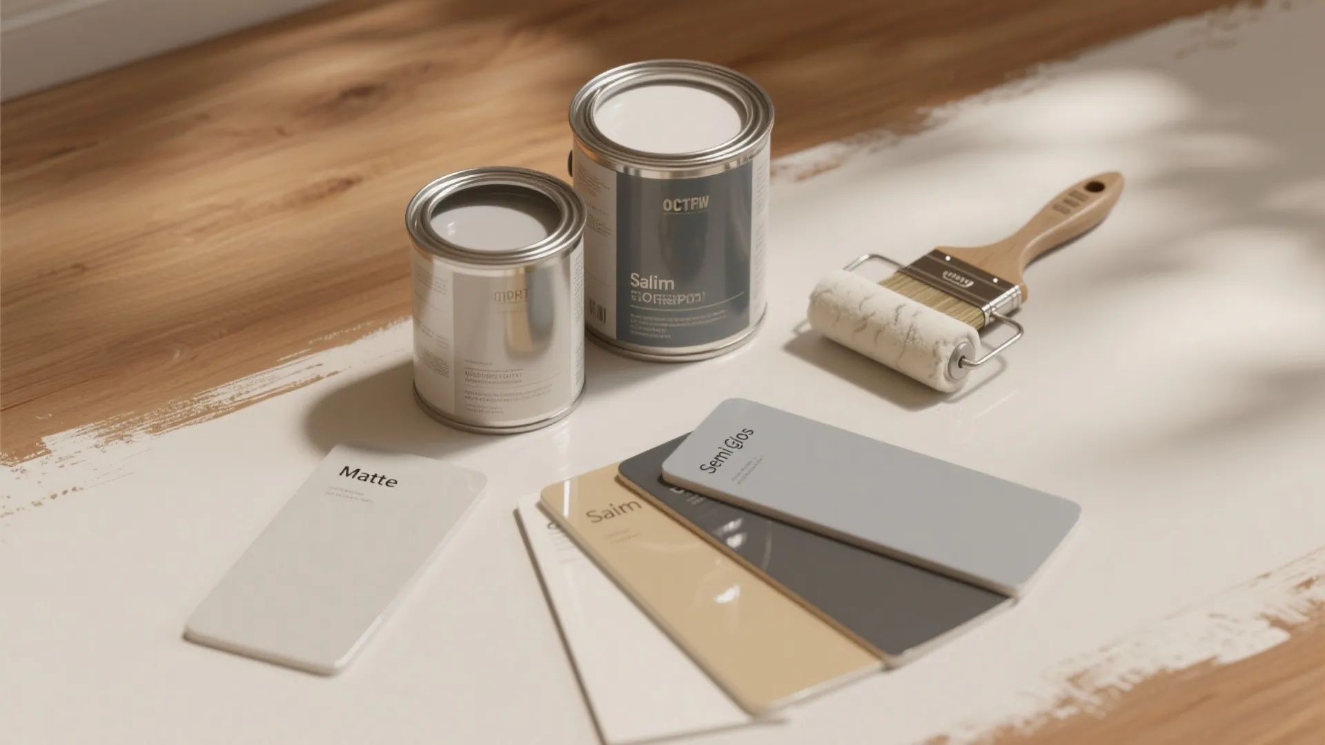 1. Pick the right paint quality and sheen