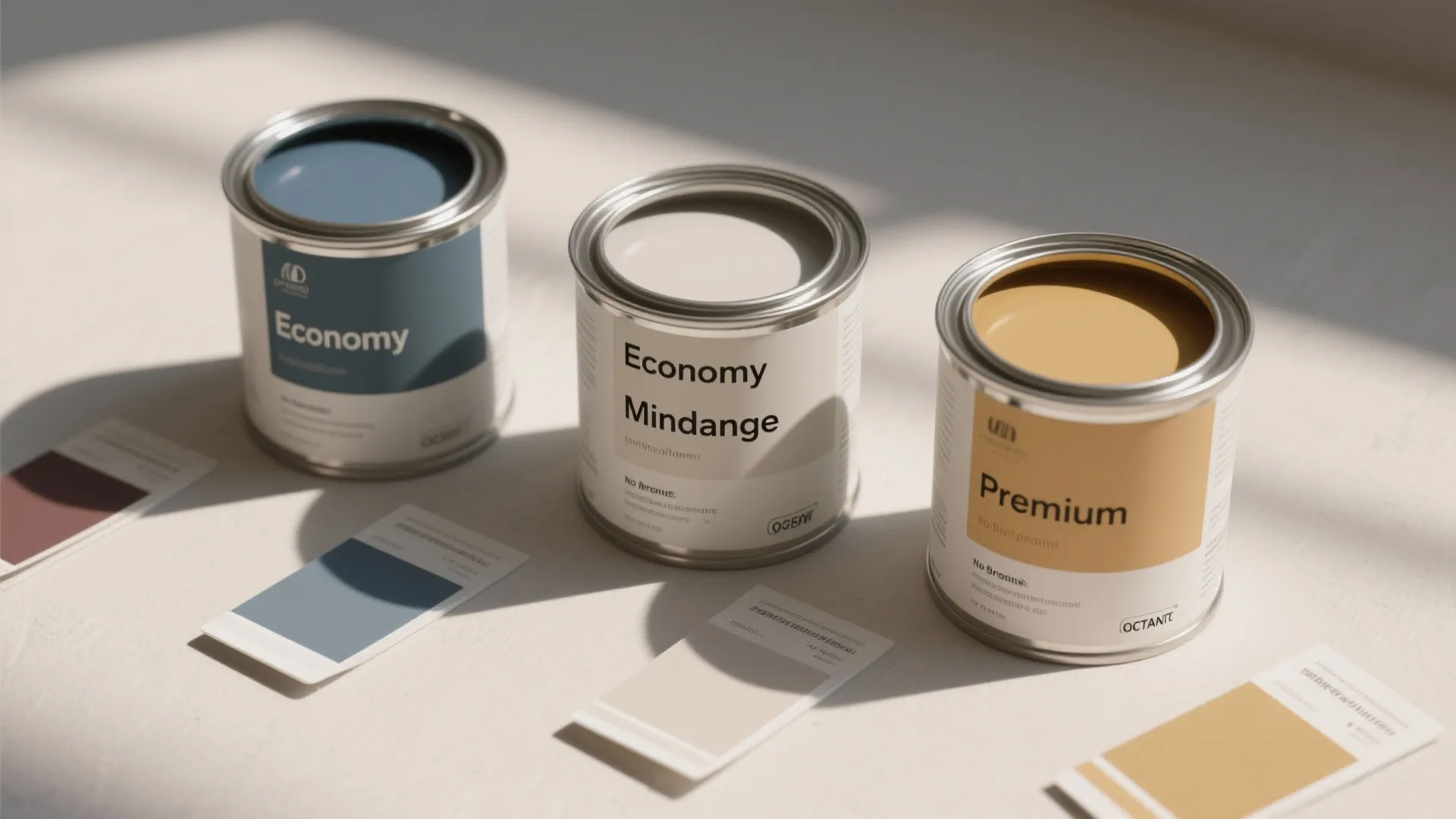 2. Choose paint wisely — mid-range often wins