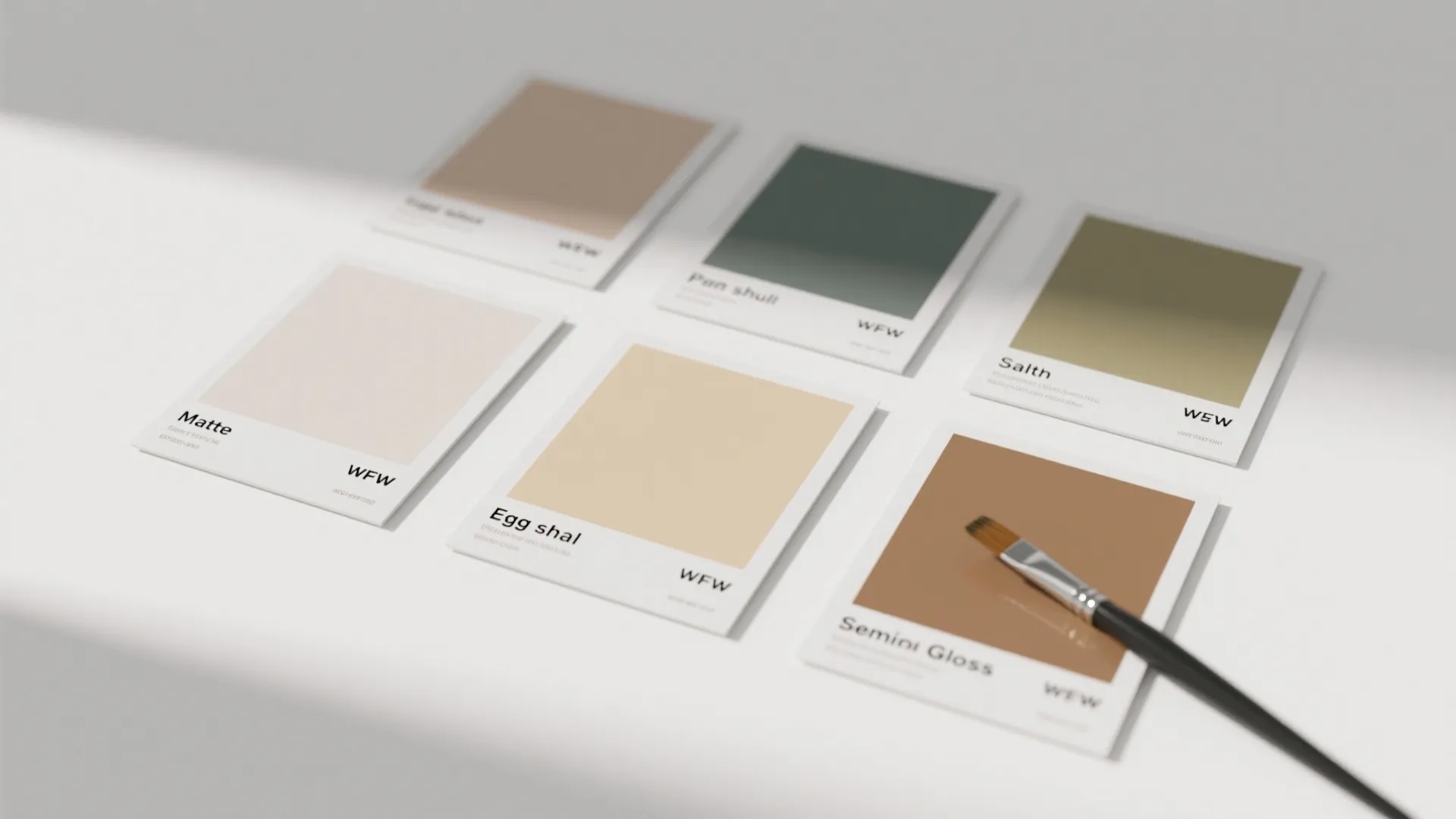 4. Control light with strategic paint sheens