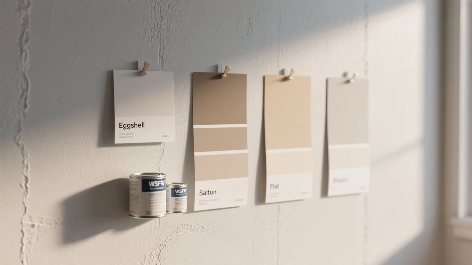 3. Pick paint type and sheen wisely