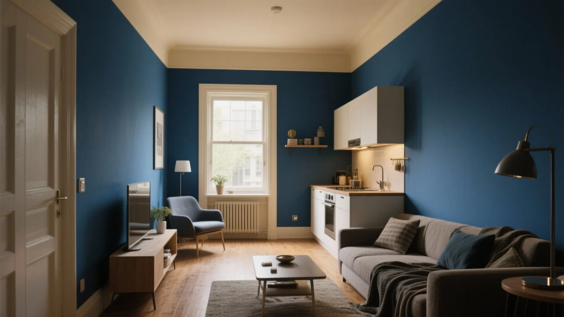 Painted Homes: 5 Small-Space Design Ideas: Practical color tricks and painted solutions I use to make tiny rooms feel curated and bigger